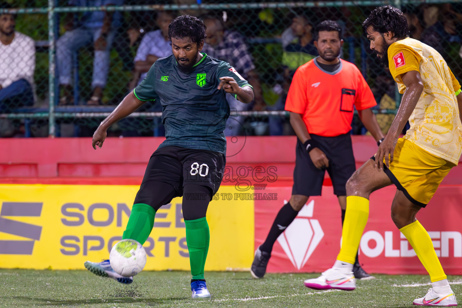 Hulhumale vs Maafannu on Day 36 of Golden Futsal Challenge 2024 was held on Wednesday, 21st February 2024, in Hulhumale', Maldives
Photos: Ismail Thoriq, / images.mv