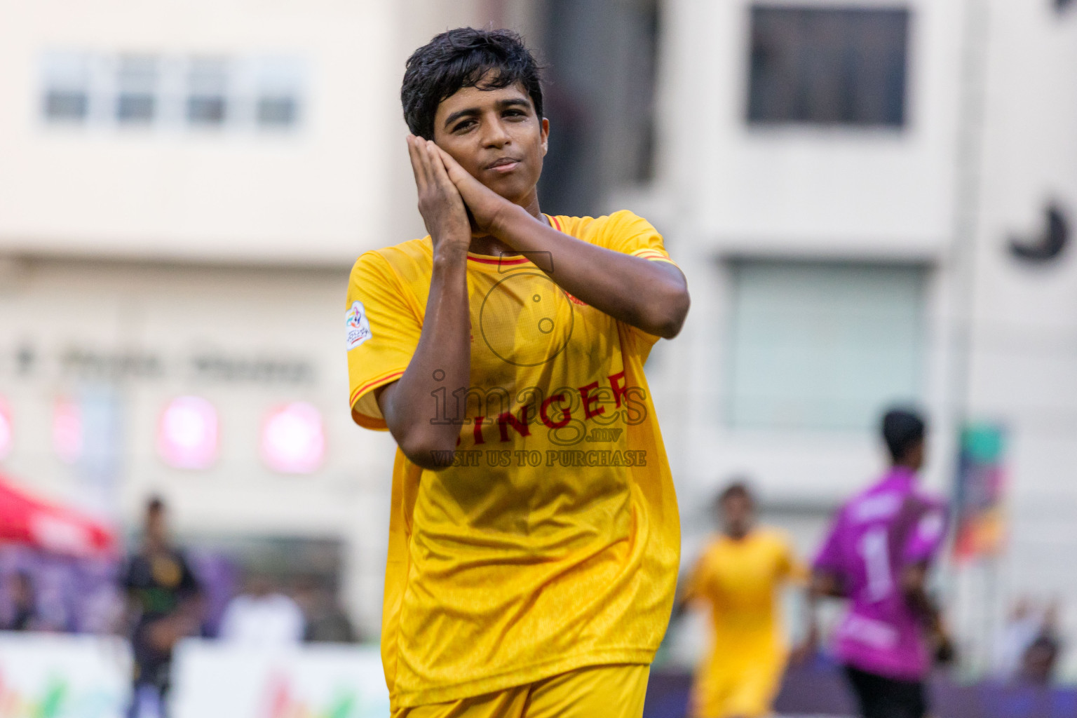 United Victory vs Victory Sports Club  (U14) in Day 5 of Dhivehi Youth League 2024 held at Henveiru Stadium on Friday 29th November 2024. Photos: Shuu Abdul Sattar/ Images.mv