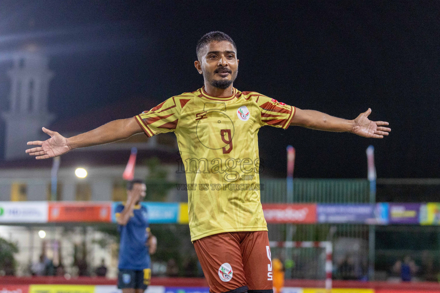 N Holhudhoo vs N Velidhoo in Day 7 of Golden Futsal Challenge 2024 was held on Saturday, 20th January 2024, in Hulhumale', Maldives Photos: Nausham Waheed / images.mv