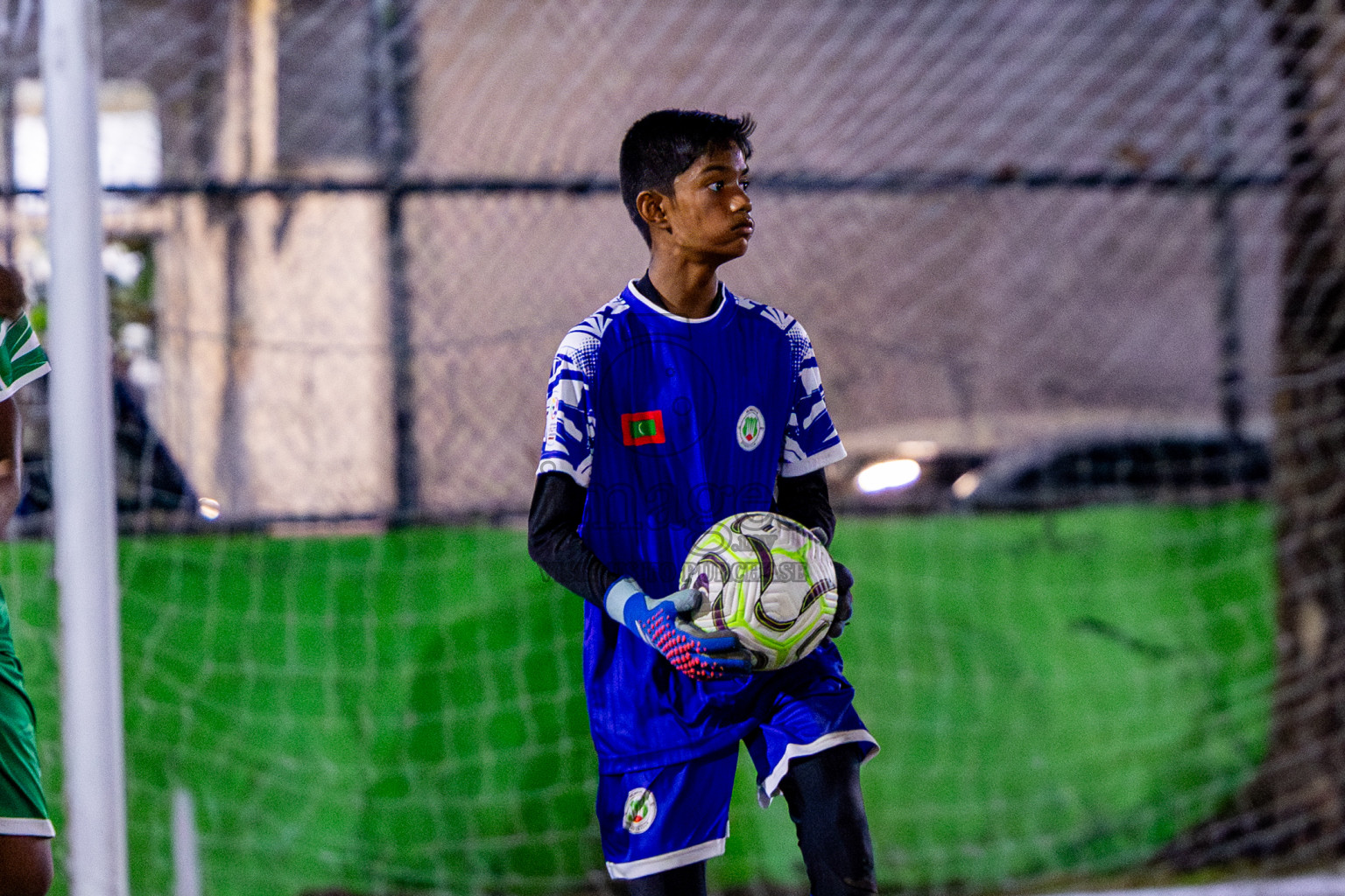 Victory Sports Club vs Hurriyya Sports Club (U14) in Day 9 of Dhivehi Youth League 2024 held at Henveiru Stadium on Saturday, 14th December 2024. Photos: Nausham Waheed / Images.mv