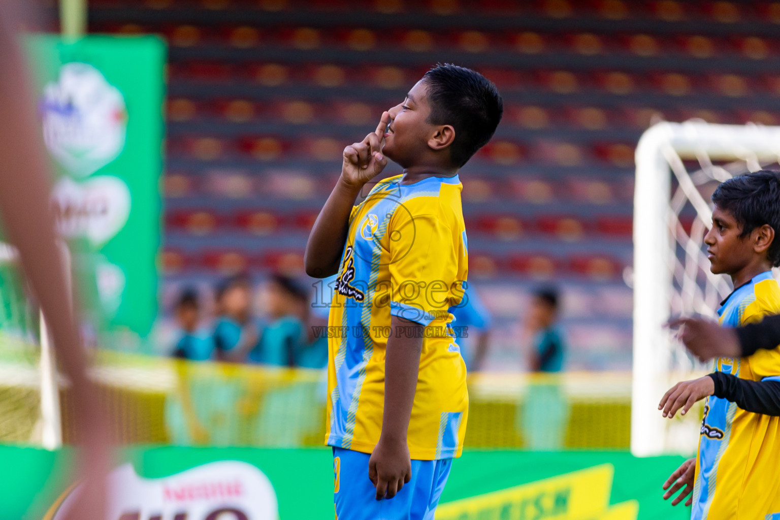 Day 2 of Under 10 MILO Academy Championship 2024 was held at National Stadium in Male', Maldives on Saturday, 27th April 2024. Photos: Nausham Waheed / images.mv