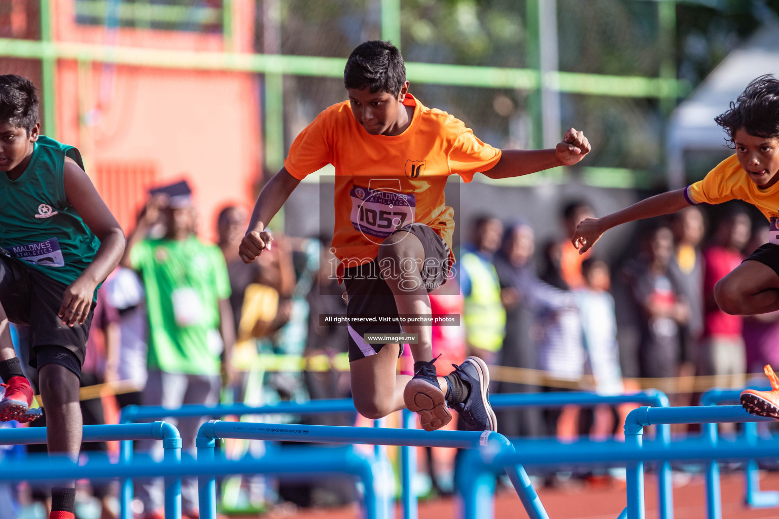 Day 4 of Inter-School Athletics Championship held in Male', Maldives on 26th May 2022. Photos by: Nausham Waheed / images.mv