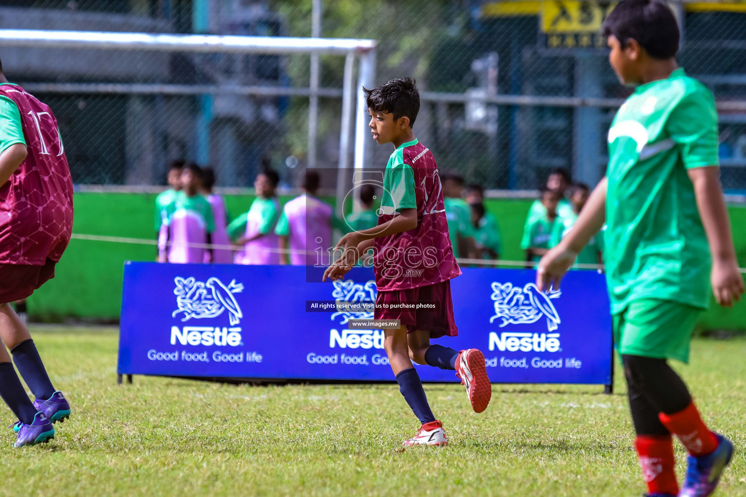 Day 1 of Milo Kids Football Fiesta 2022 was held in Male', Maldives on 19th October 2022. Photos: Nausham Waheed/ images.mv