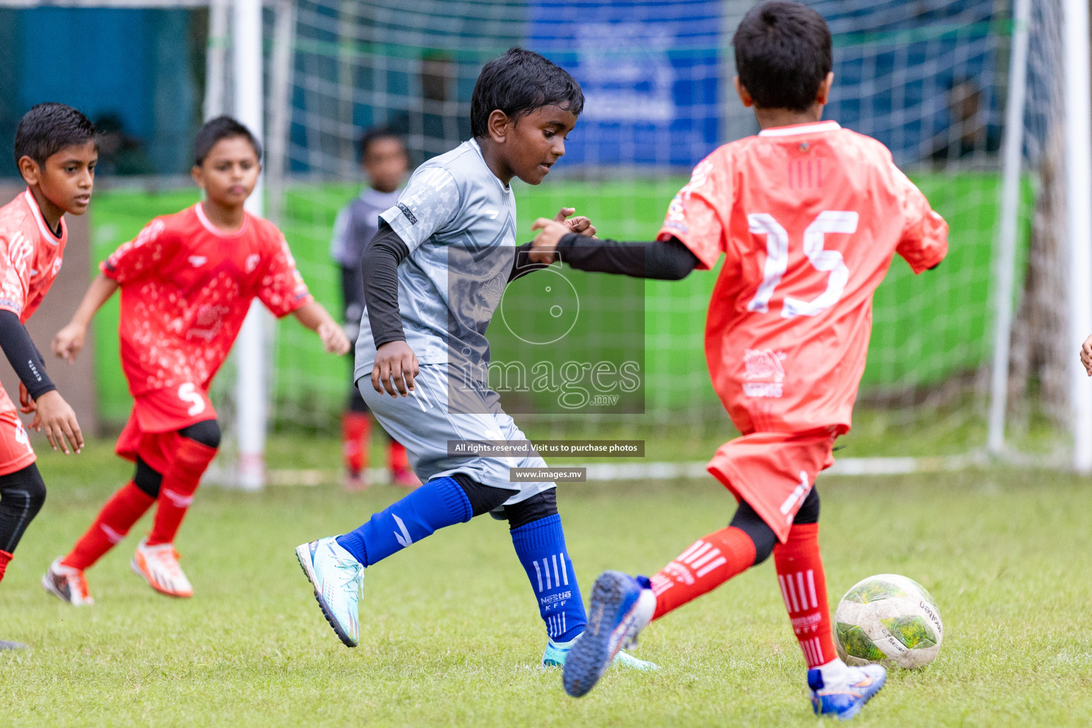 Day 1 of Milo kids football fiesta, held in Henveyru Football Stadium, Male', Maldives on Wednesday, 11th October 2023 Photos: Nausham Waheed/ Images.mv