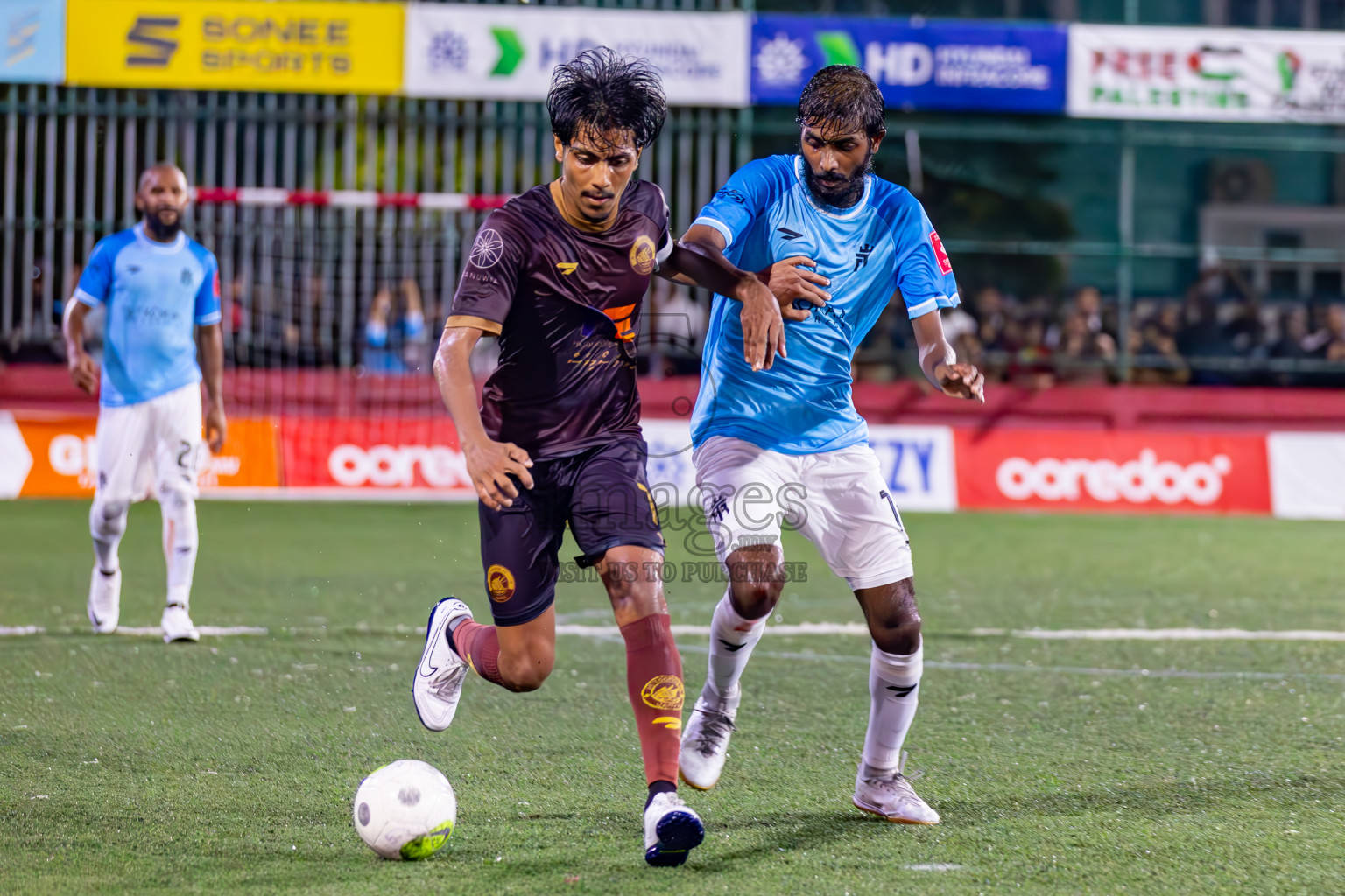 V Keyodhoo vs V Felidhoo in Day 26 of Golden Futsal Challenge 2024 was held on Friday , 9th February 2024 in Hulhumale', Maldives
Photos: Ismail Thoriq / images.mv