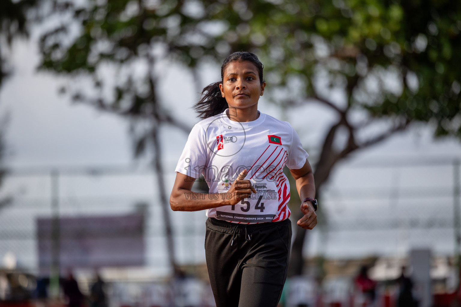 Day 2 of 33rd National Athletics Championship was held in Ekuveni Track at Male', Maldives on Friday, 6th September 2024. Photos: Shuu Abdul Sattar / images.mv