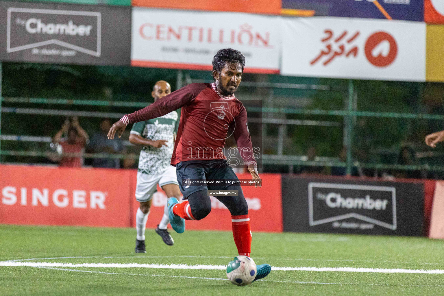 President's Office SC vs Club 220 in Club Maldives Cup Classic 2023 held in Hulhumale, Maldives, on Monday, 24th July 2023. Photos: Ismail Thoriq / images.mv