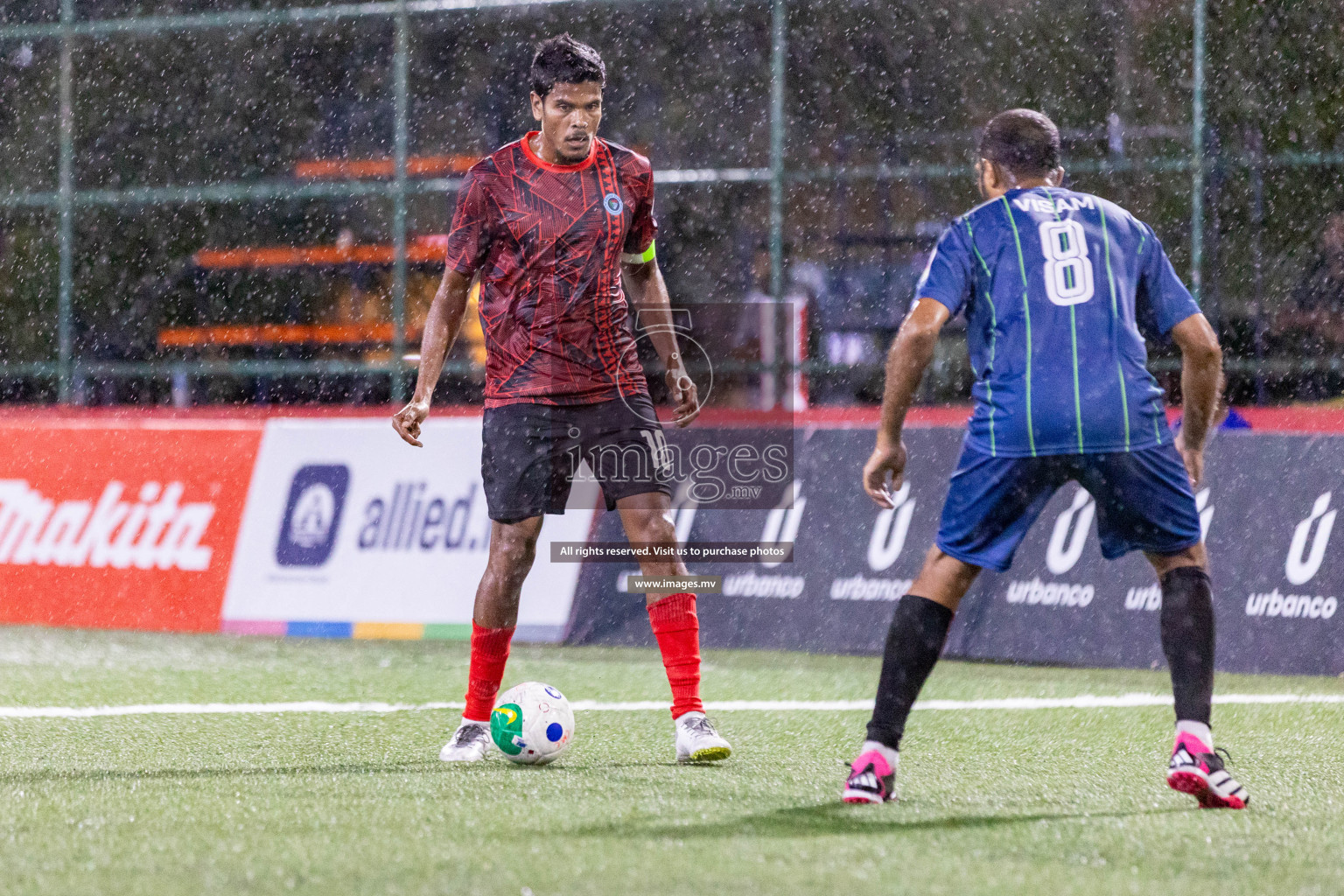 Club Immigration vs Police Club in Club Maldives Cup 2023 held in Hulhumale, Maldives, on Sunday, 16th July 2023 Photos: Ismail Thoriq / images.mv