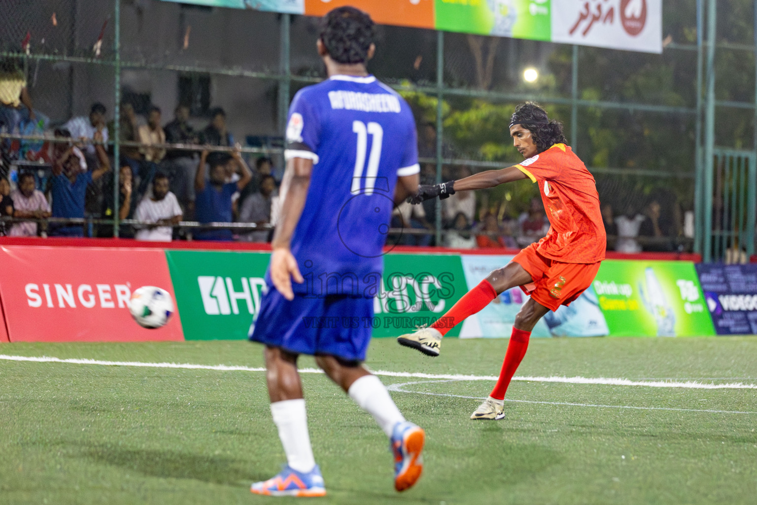 Club WAMCO vs MIBSA in Club Maldives Cup 2024 held in Rehendi Futsal Ground, Hulhumale', Maldives on Friday, 4th October 2024. 
Photos: Hassan Simah / images.mv