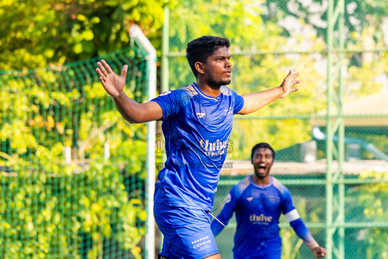 Lily Beach vs Conrad in Day 2 of Resort League 2025 (Ari Zone) was held on Saturday, 21st June 2025 in Conrad Maldives Rangali Island, Alif Dhaalu Atoll, Maldives. Photos: Nausham Waheed / images.mv