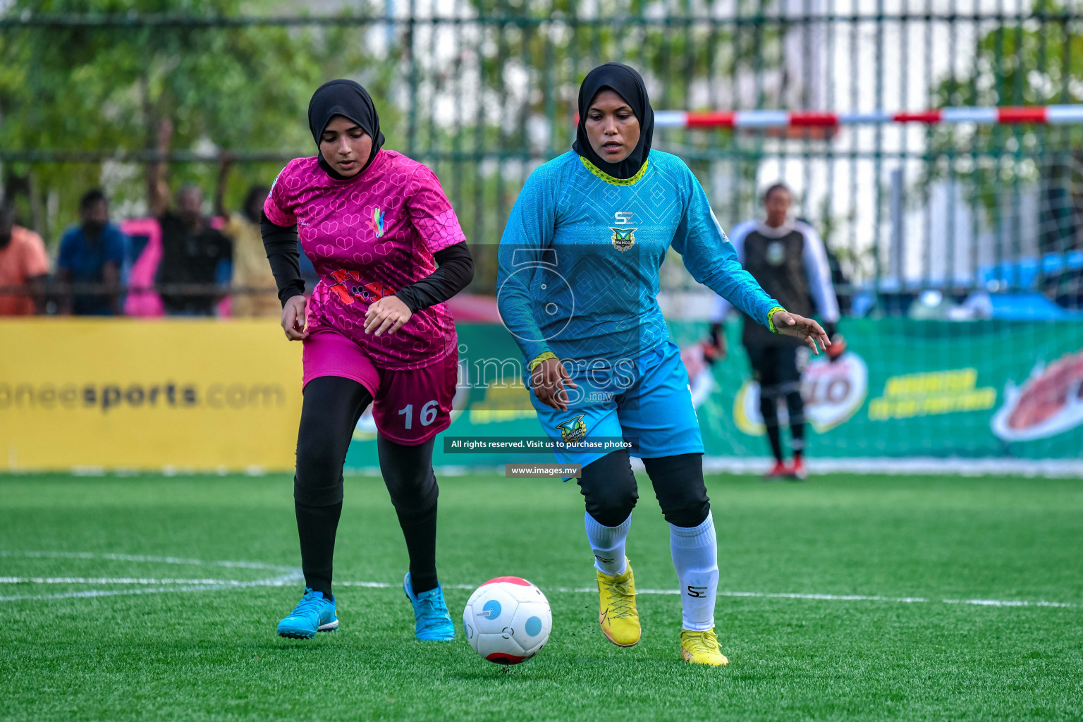 WAMCO vs Club MYS in Eighteen Thirty Women's Futsal Fiesta 2022 was held in Hulhumale', Maldives on Wednesday, 12th October 2022. Photos: Nausham Waheed / images.mv