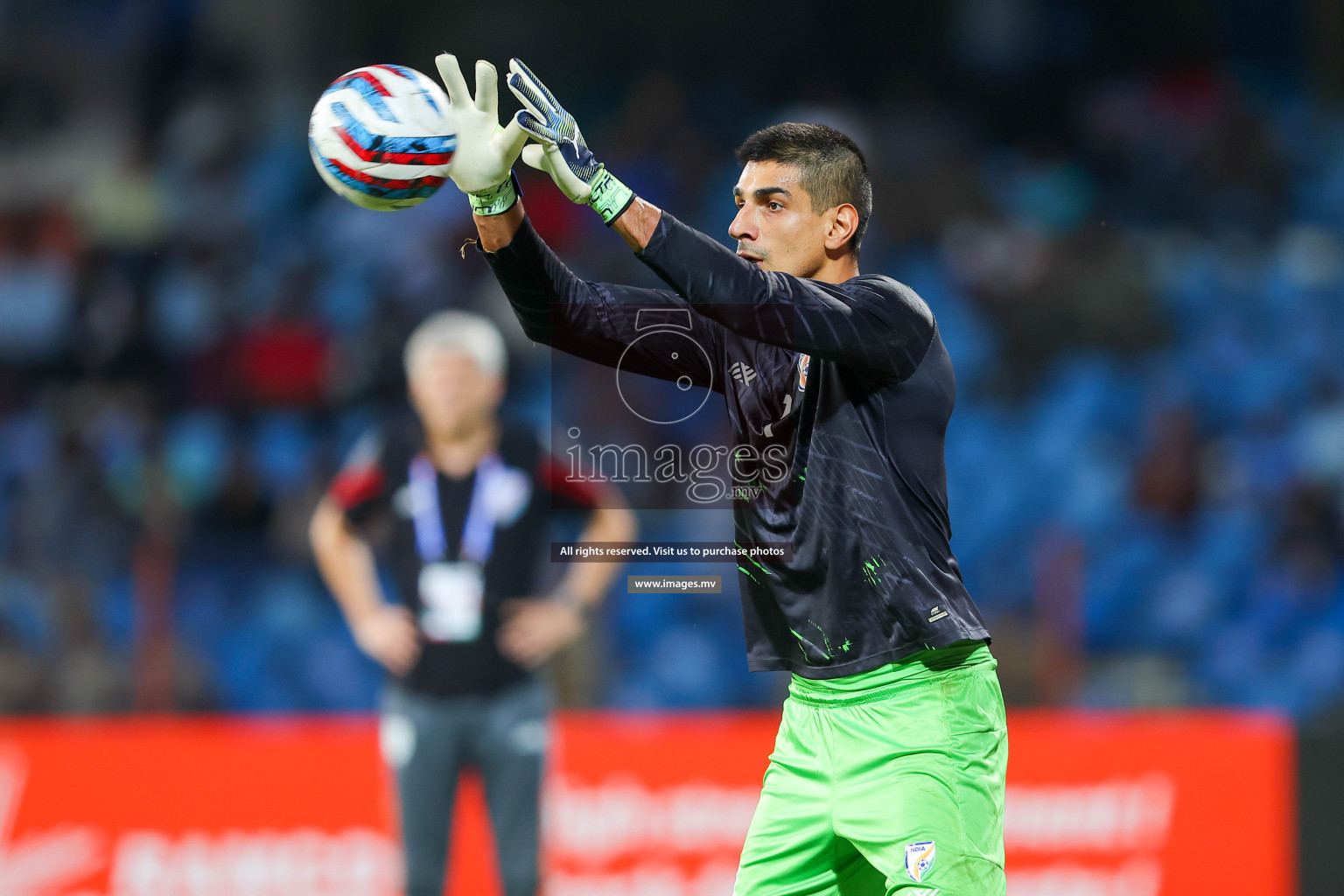 Lebanon vs India in the Semi-final of SAFF Championship 2023 held in Sree Kanteerava Stadium, Bengaluru, India, on Saturday, 1st July 2023. Photos: Nausham Waheed / images.mv