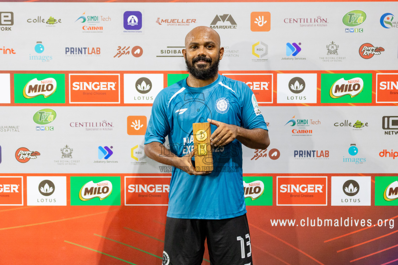 Trade Club vs Higher Education in Club Maldives Classic 2024 held in Rehendi Futsal Ground, Hulhumale', Maldives on Sunday, 8th September 2024. Photos: Hassan Simah / images.mv