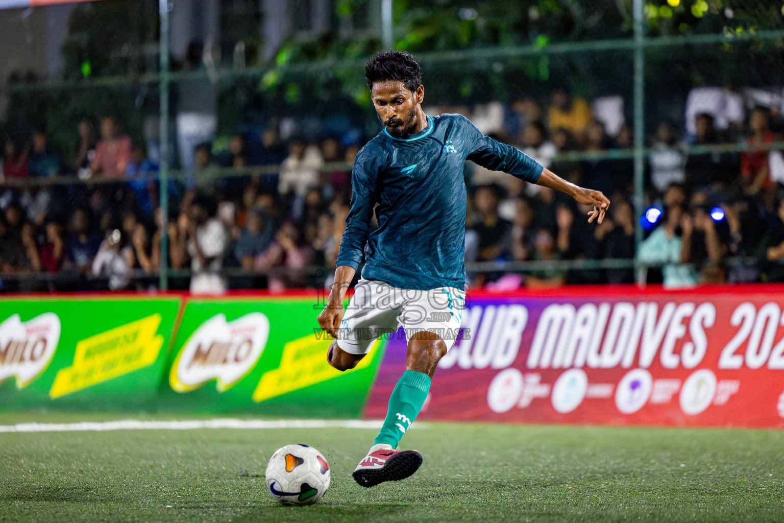 DSC vs MPL in Quarter Finals of Club Maldives Cup 2024 held in Rehendi Futsal Ground, Hulhumale', Maldives on Friday, 11th October 2024. Photos: Nausham Waheed / images.mv