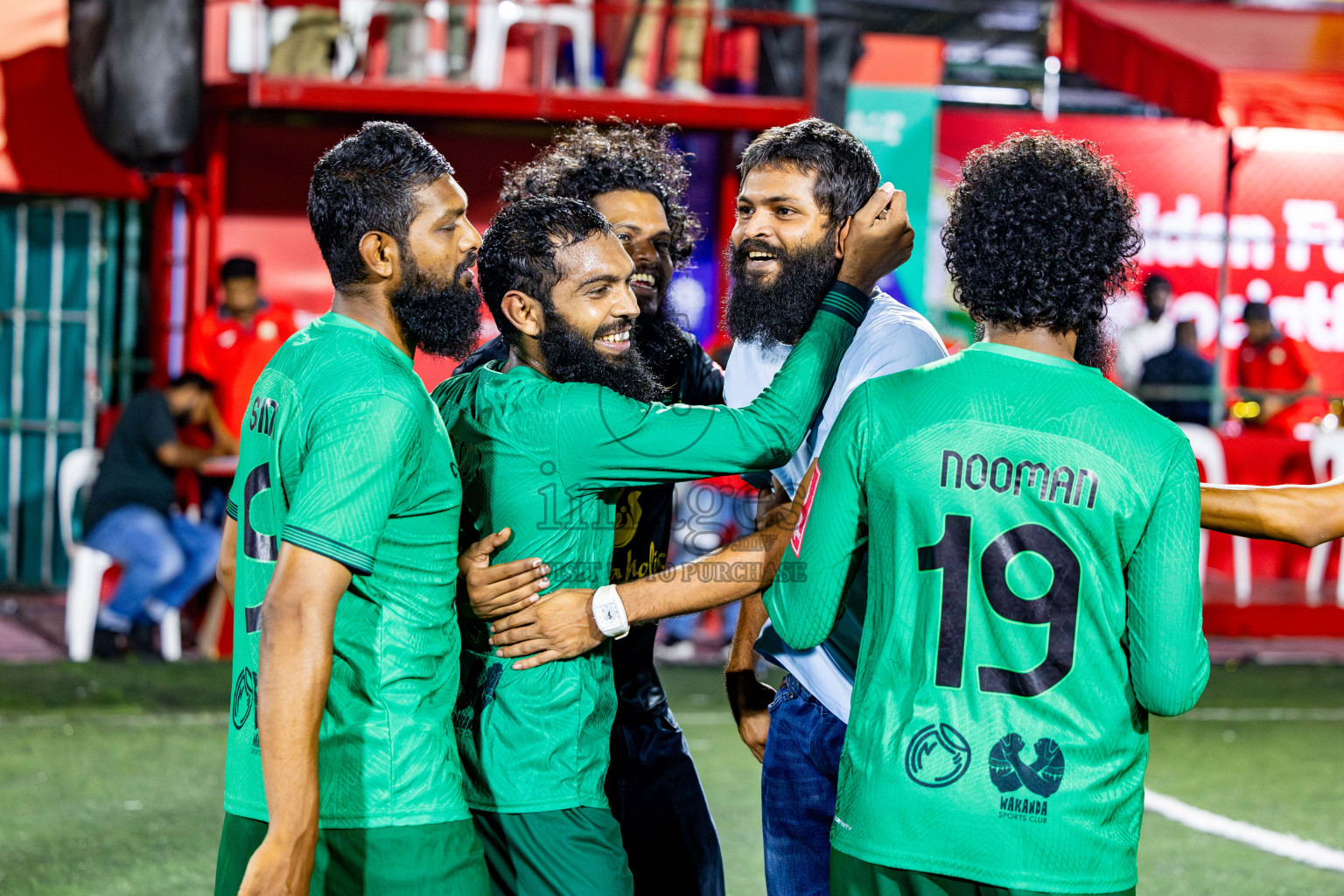 HA Dhidhdhoo vs HA Vashafaru in Haa Alif Atoll Finals Day 28 of Golden Futsal Challenge 2025 was held on Saturday , 1st February 2025, in Hulhumale', Maldives. Photos: Nausham Waheed / images.mv