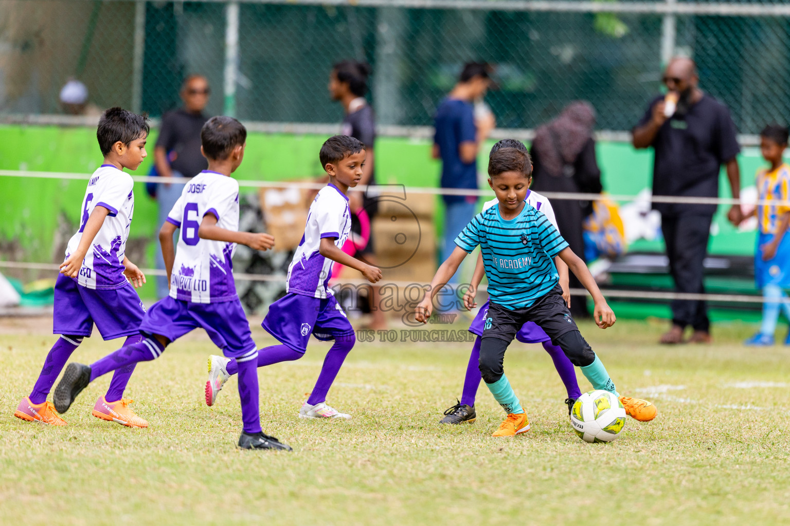 Day 1 of MILO SVAM Juniors 2025 (U-8) was held at Henveiru Stadium in Male', Maldives on Thursday, 26th June 2025. 
Photos: Hassan Simah / images.mv