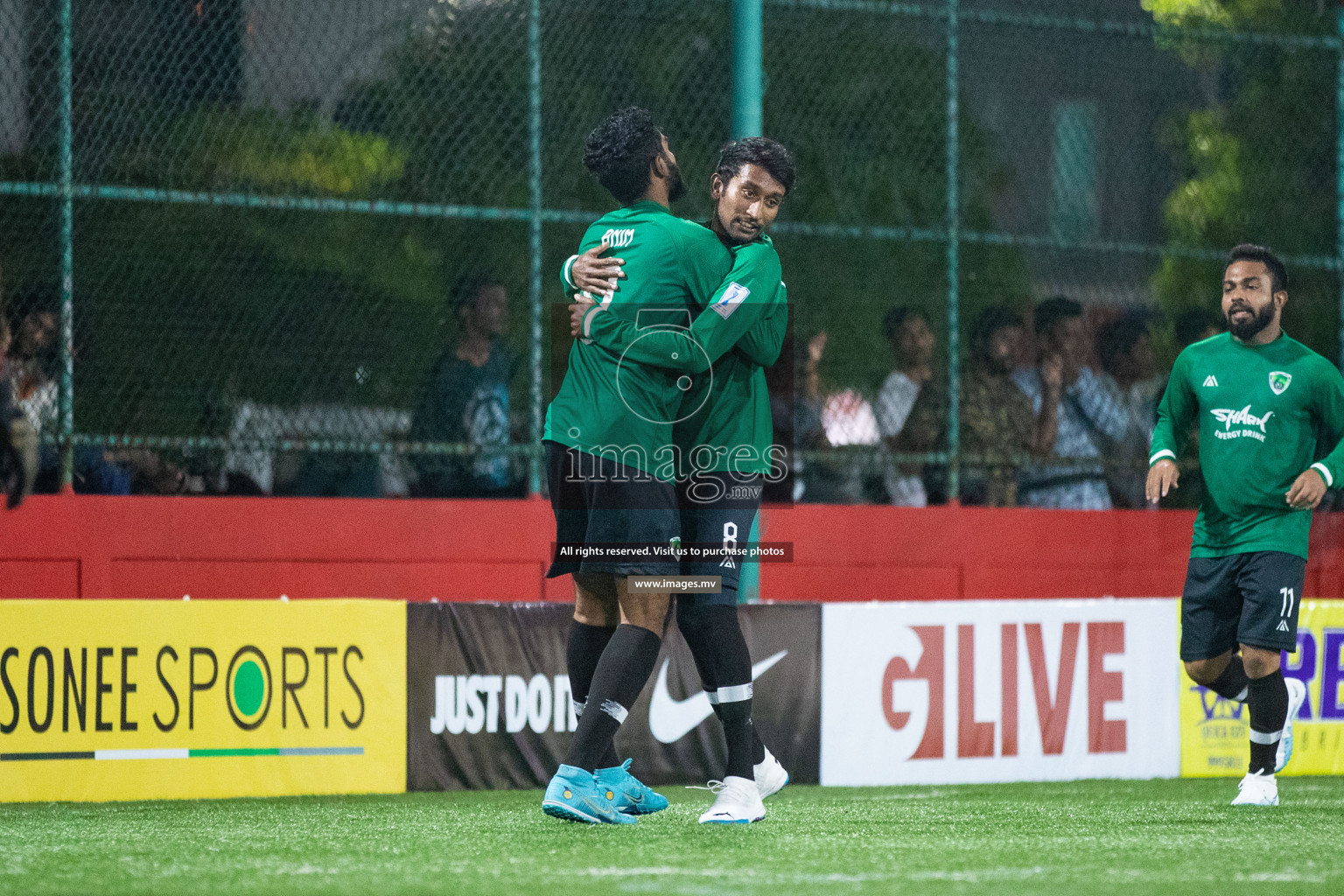 HDh. Finey vs Hdh. Makunudhoo in Day 3 of Golden Futsal Challenge 2023 on 07 February 2023 in Hulhumale, Male, Maldives