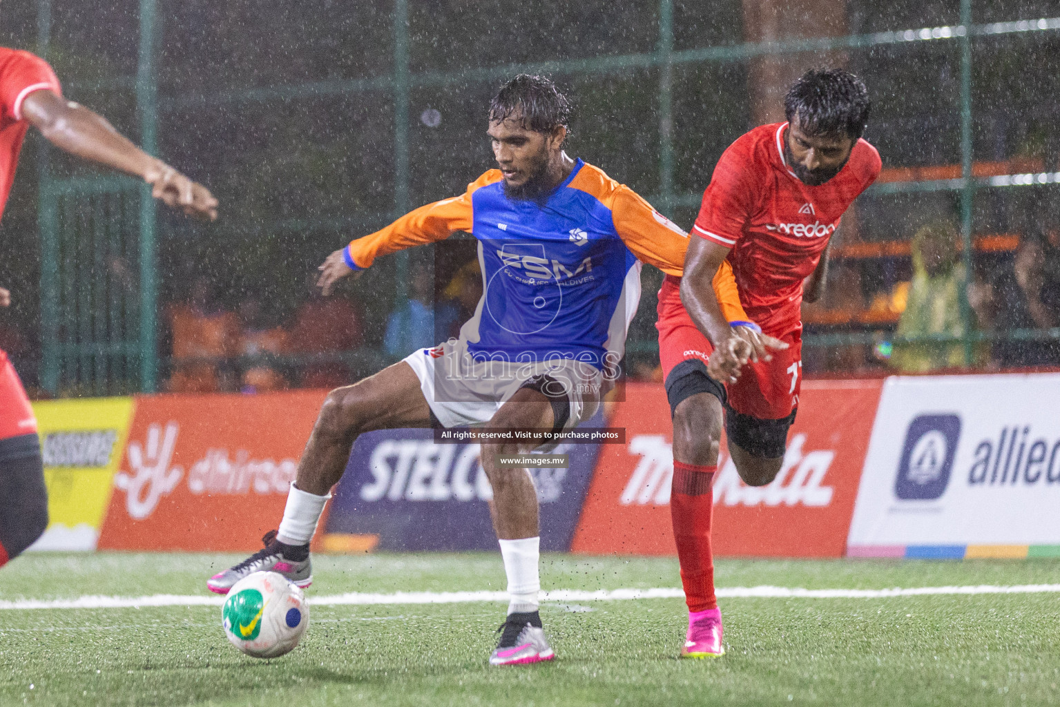 Team FSM vs Ooredoo in Club Maldives Cup 2023 held in Hulhumale, Maldives, on Thursday, 20th July 2023 Photos: Shu / images.mv