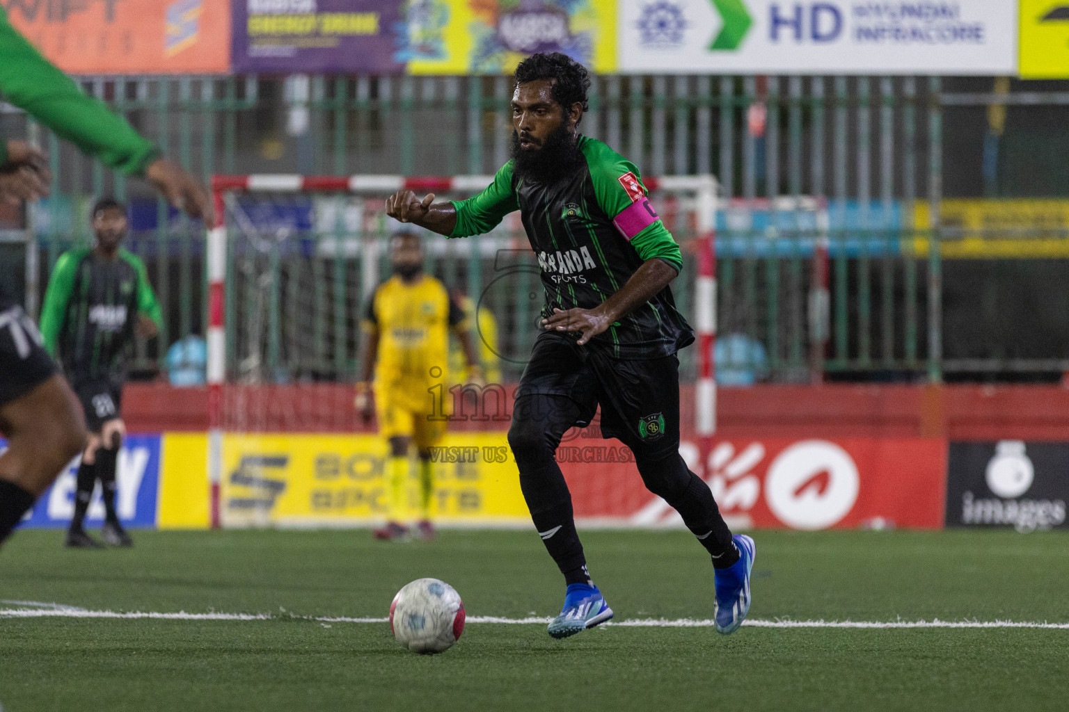 HA Vashafaru VS HA Baarah in Day 13 of Golden Futsal Challenge 2024 was held on Saturday, 27th January 2024, in Hulhumale', Maldives Photos: Nausham Waheed / images.mv