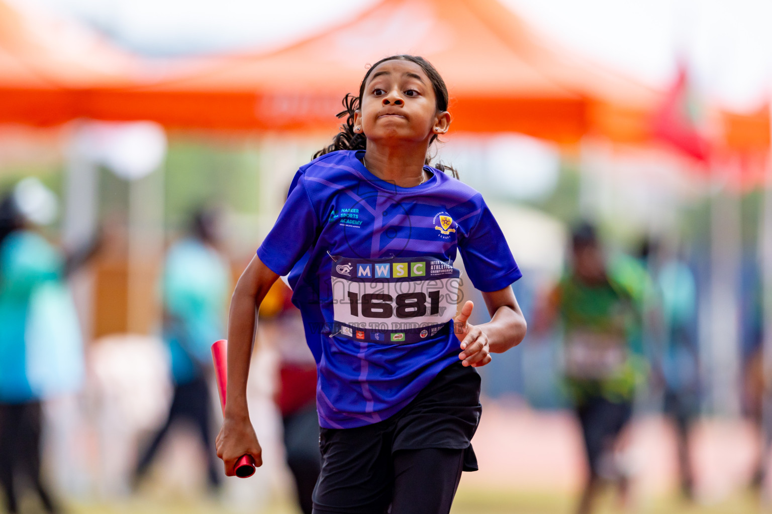 Day 6 of MWSC Interschool Athletics Championships 2024 held in Hulhumale Running Track, Hulhumale, Maldives on Thursday, 14th November 2024. Photos by: Nausham Waheed / Images.mv