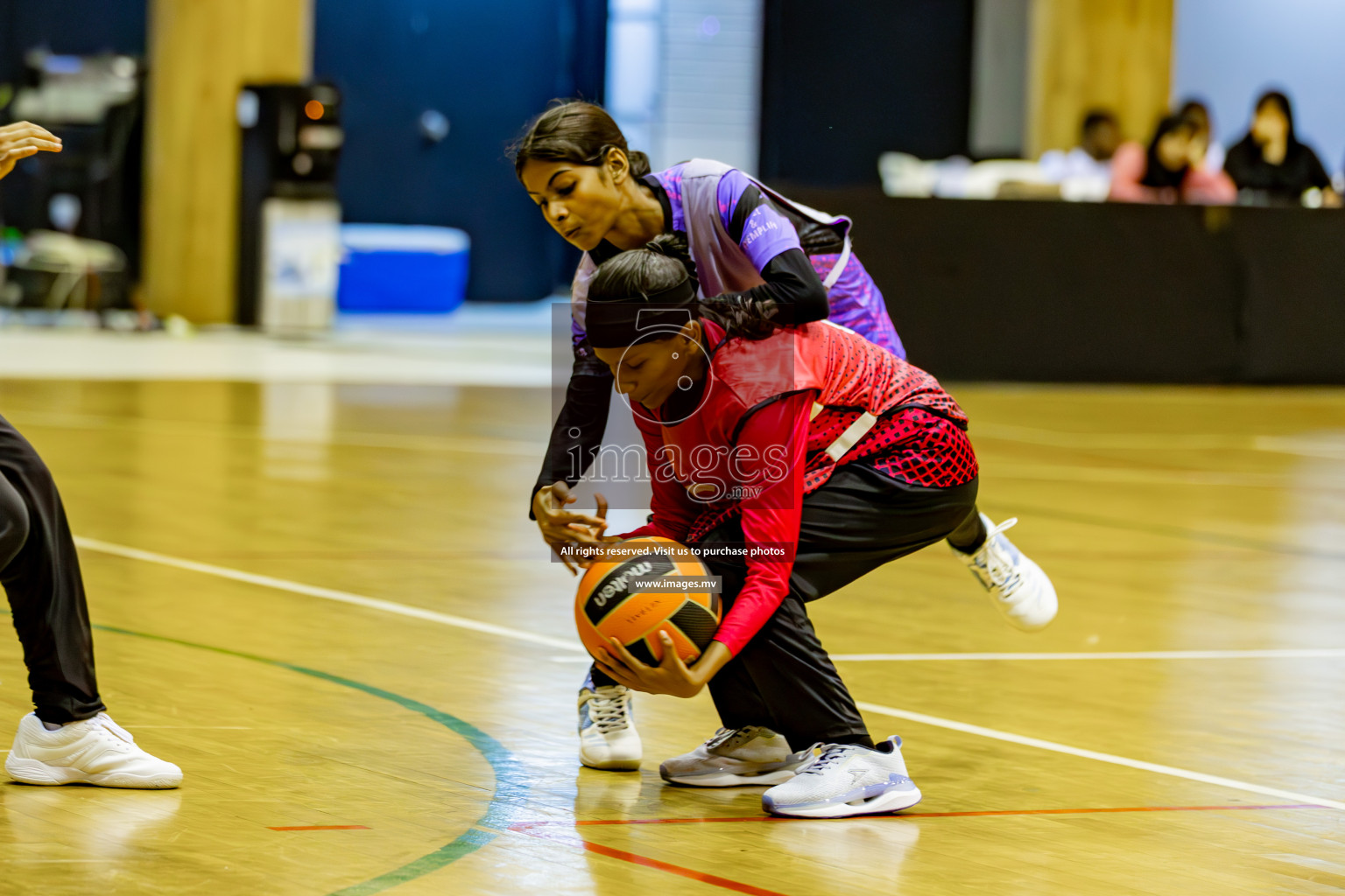 Day 8 of 24th Interschool Netball Tournament 2023 was held in Social Center, Male', Maldives on 3rd November 2023. Photos: Hassan Simah, Nausham Waheed / images.mv