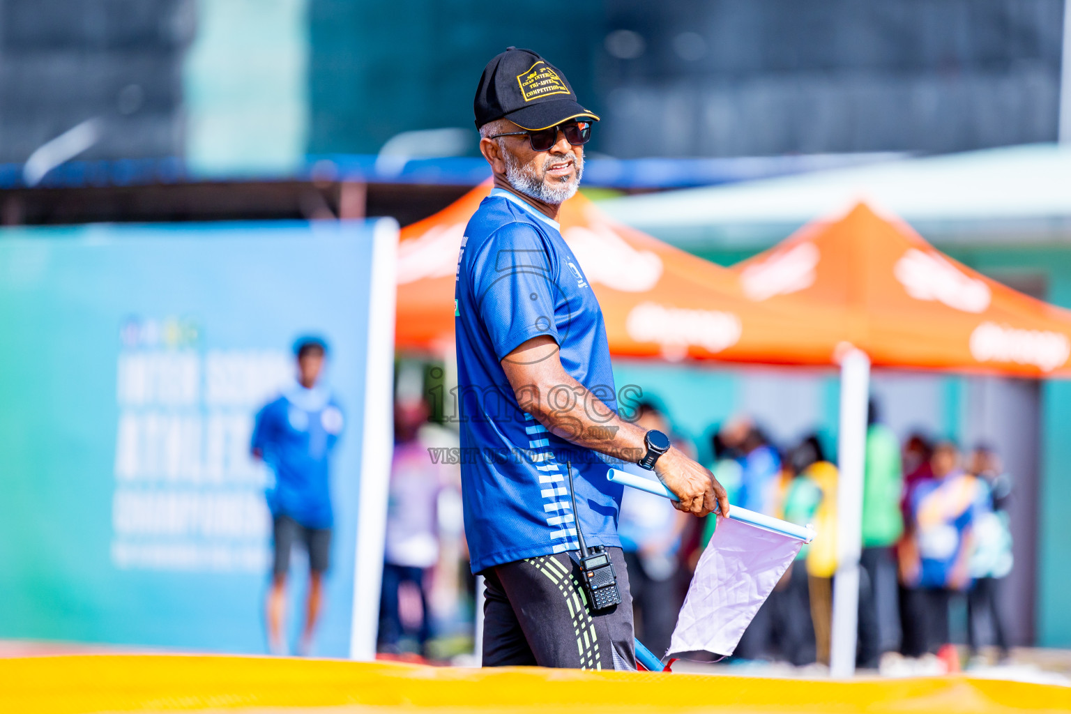 Day 3 of MWSC Interschool Athletics Championships 2024 held in Hulhumale Running Track, Hulhumale, Maldives on Monday, 11th November 2024. Photos by:  Nausham Waheed / Images.mv