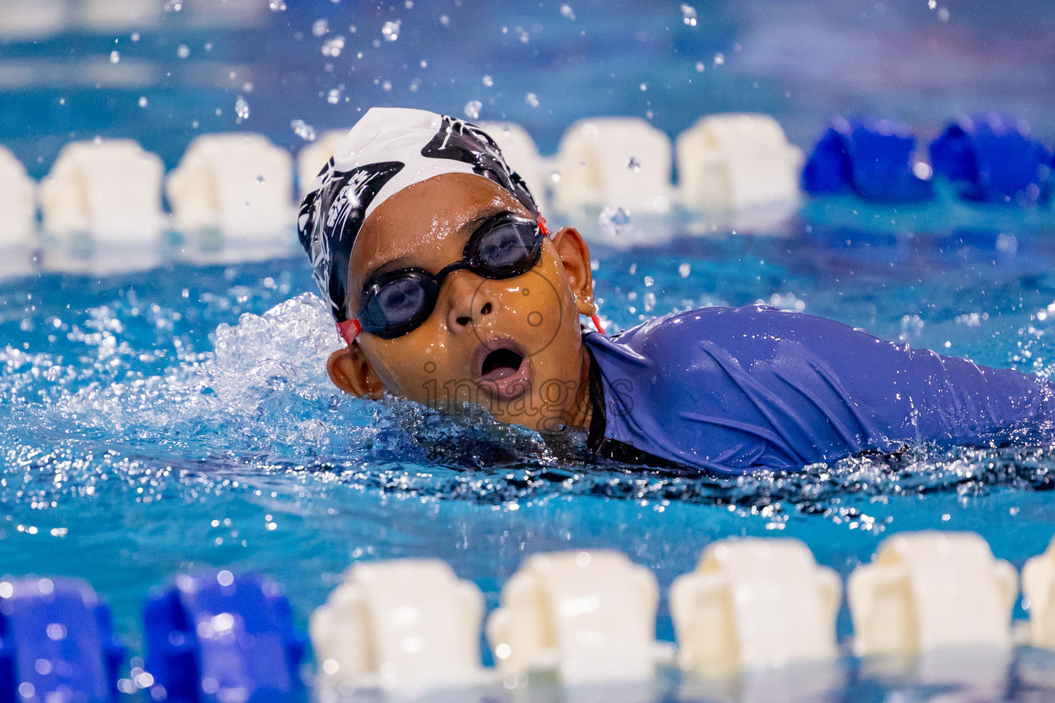 Day 3 of BML 5th National Swimming Kids Festival 2024 held in Hulhumale', Maldives on Wednesday, 20th November 2024. Photos: Nausham Waheed / images.mv