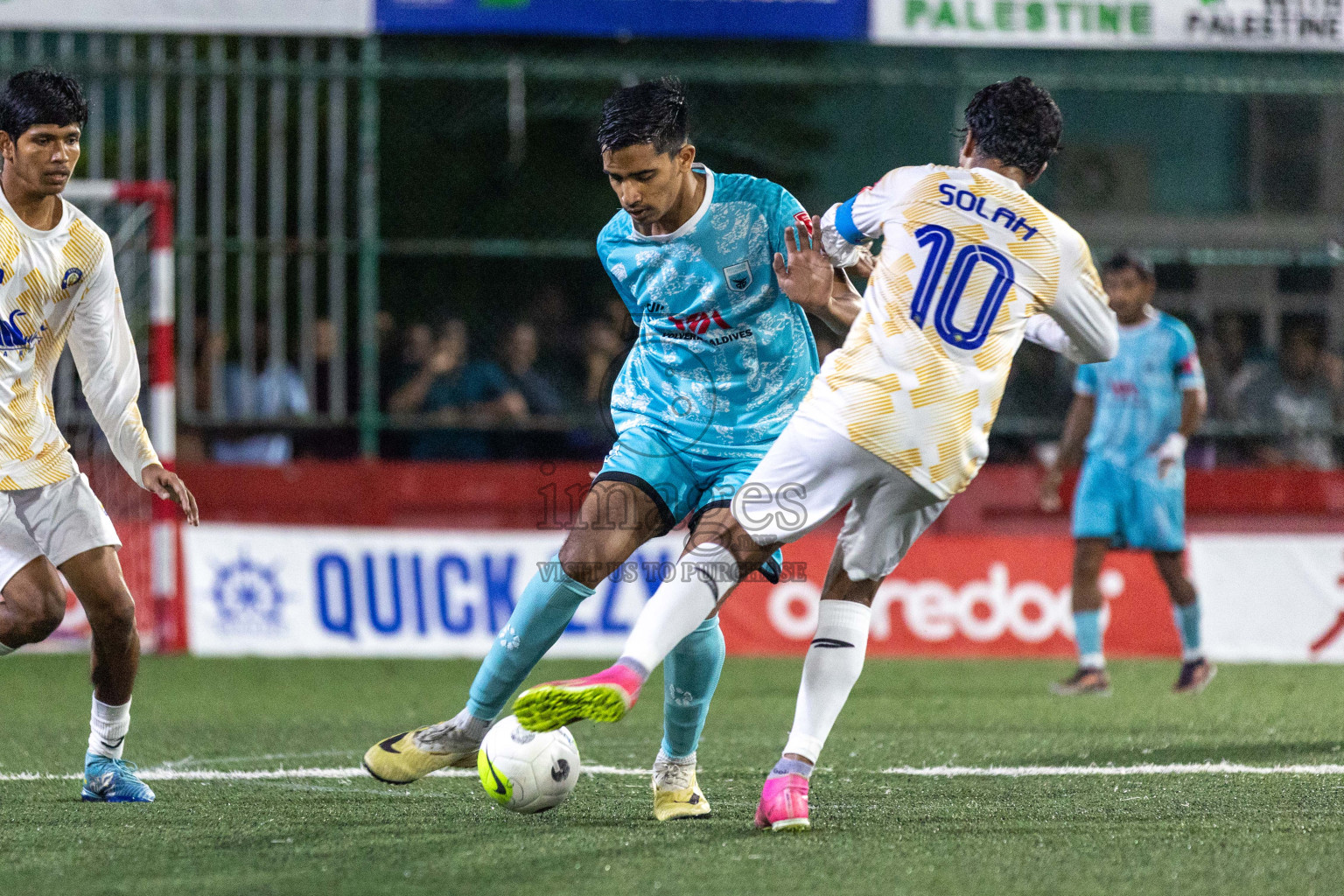 HA Dhidhdhoo vs HA Baarah in Day 17 of Golden Futsal Challenge 2024 was held on Wednesday, 31st January 2024, in Hulhumale', Maldives Photos: Nausham Waheed / images.mv