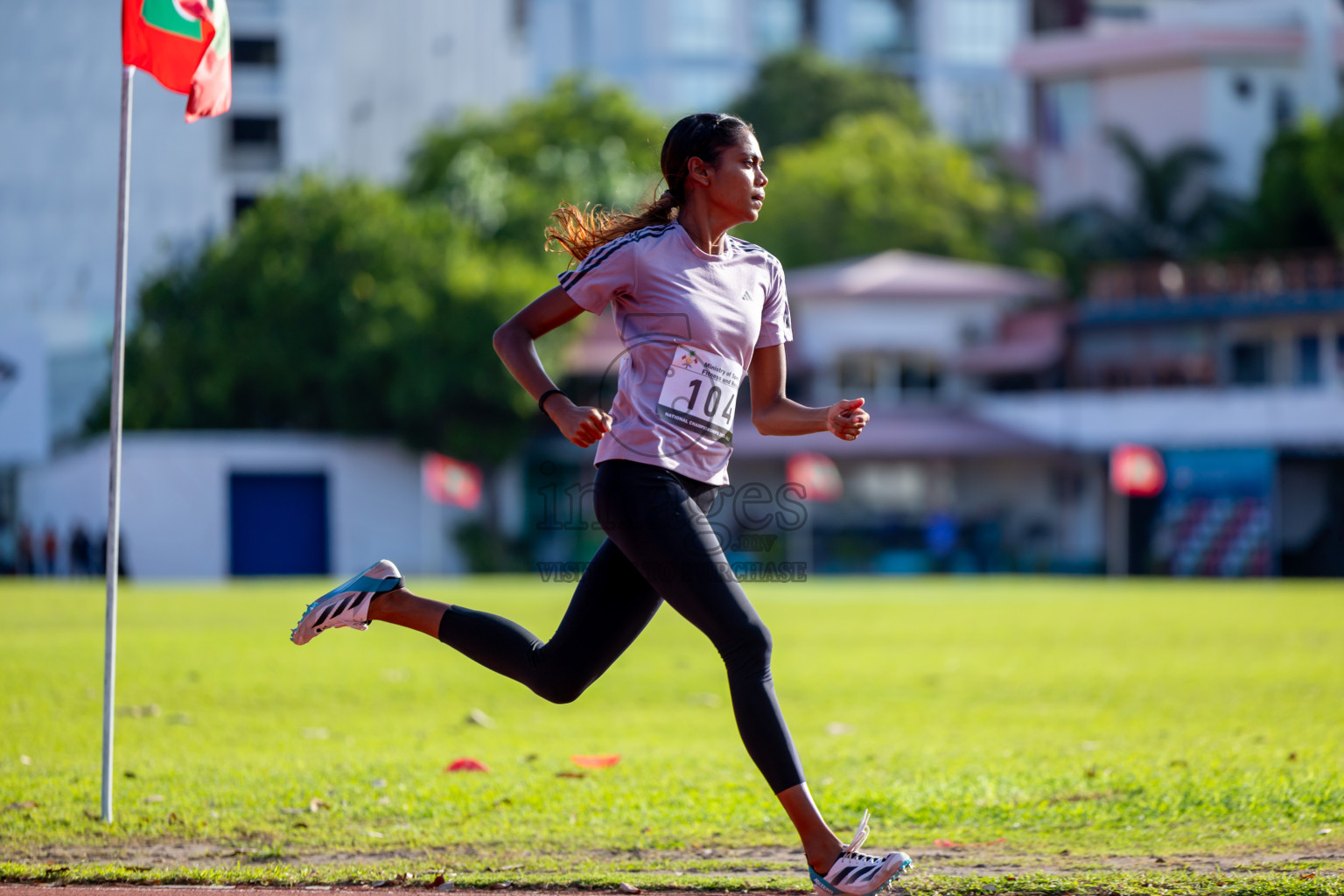 Day 1 of 33rd National Athletics Championship was held in Ekuveni Track at Male', Maldives on Thursday, 5th September 2024. Photos: Nausham Waheed / images.mv