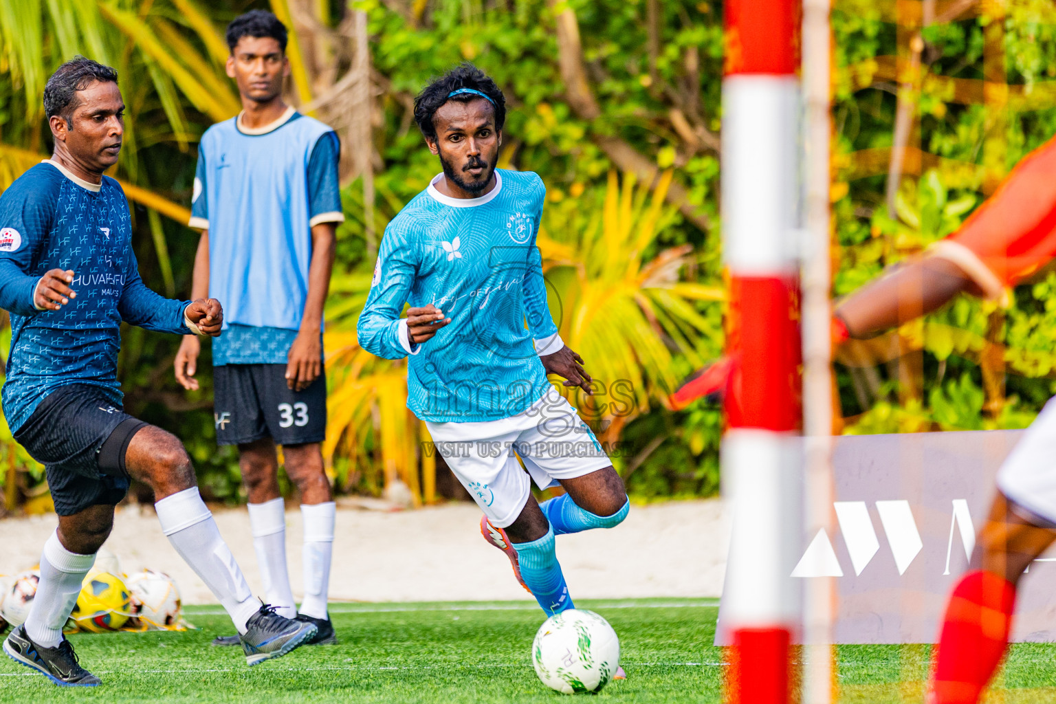 Huvafen Fushi vs Oblu Helengeli in Resort League 2025 (North Male Zone) day 12 was held on Sunday, 14th September 2025 in One And Only Reethi Rah Maldives Resort, Photos: Areef Adam / images.mv