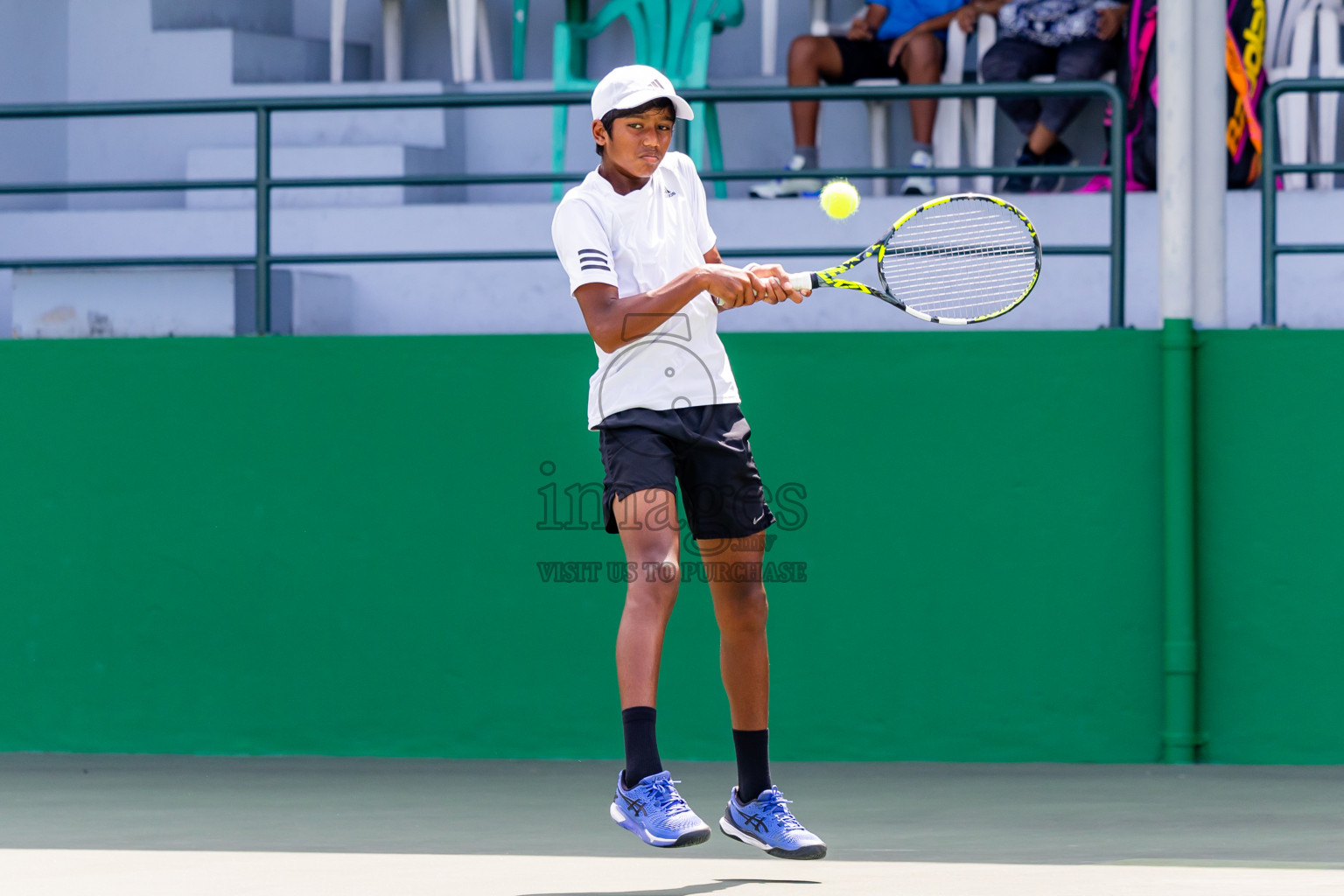 Day 2 of ATF Maldives Junior Open Tennis was held in Male' Tennis Court, Male', Maldives on Tuesday, 10th December 2024. Photos: Nausham Waheed / images.mv