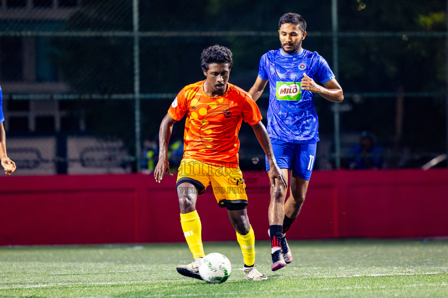 Police Club vs Hulhumale Hospital in Day 1 of Office League 2025 was held on Wednesday, 16th April 2025 in Hulhumale', Maldives. Photos: Nausham Waheed / images.mv