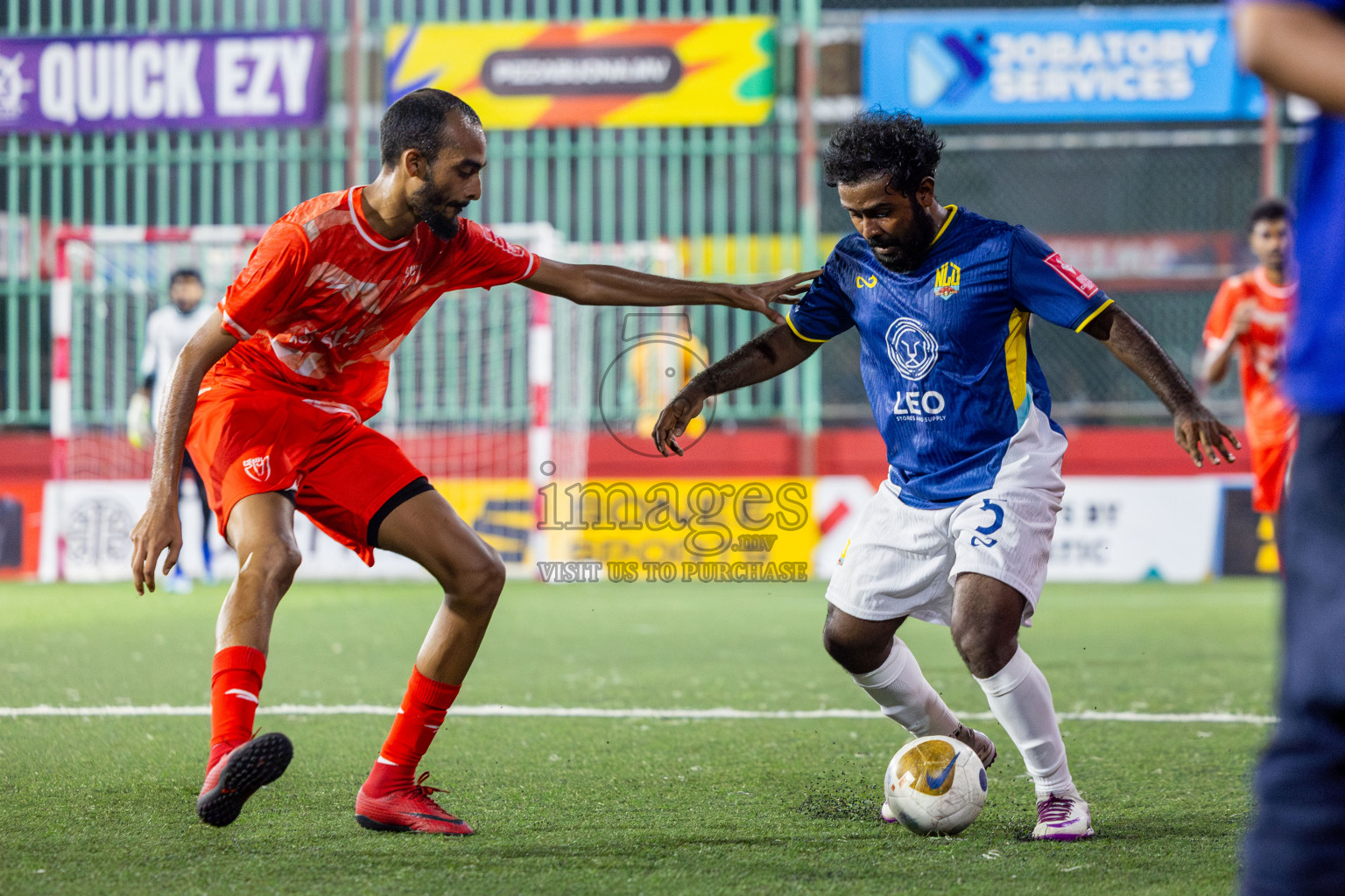 GA Nilandhoo vs GA Kanduhulhudhoo in Day 14 of Golden Futsal Challenge 2025 was held on Saturday, 18th January 2025, in Hulhumale', Maldives. Photos: Nausham Waheed / images.mv
