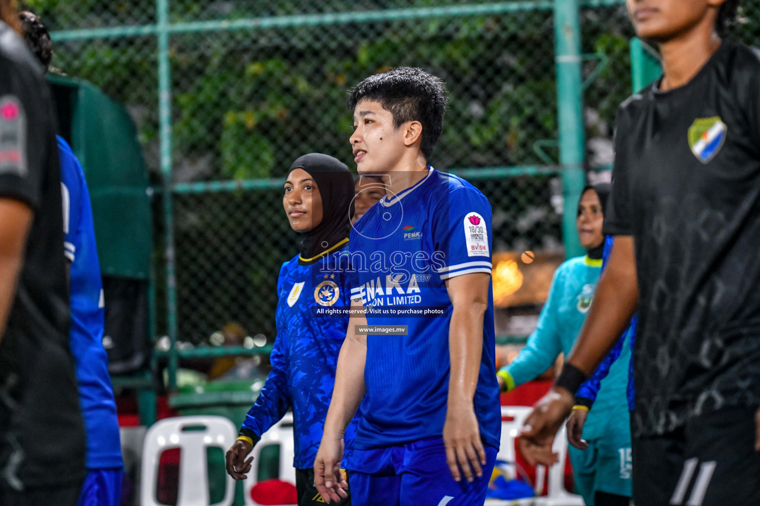 Opening of Eighteen Thirty Women's Futsal Fiesta 2022 was held in Hulhumale', Maldives on Saturday, 8th October 2022. Photos: Nausham Waheed / images.mv