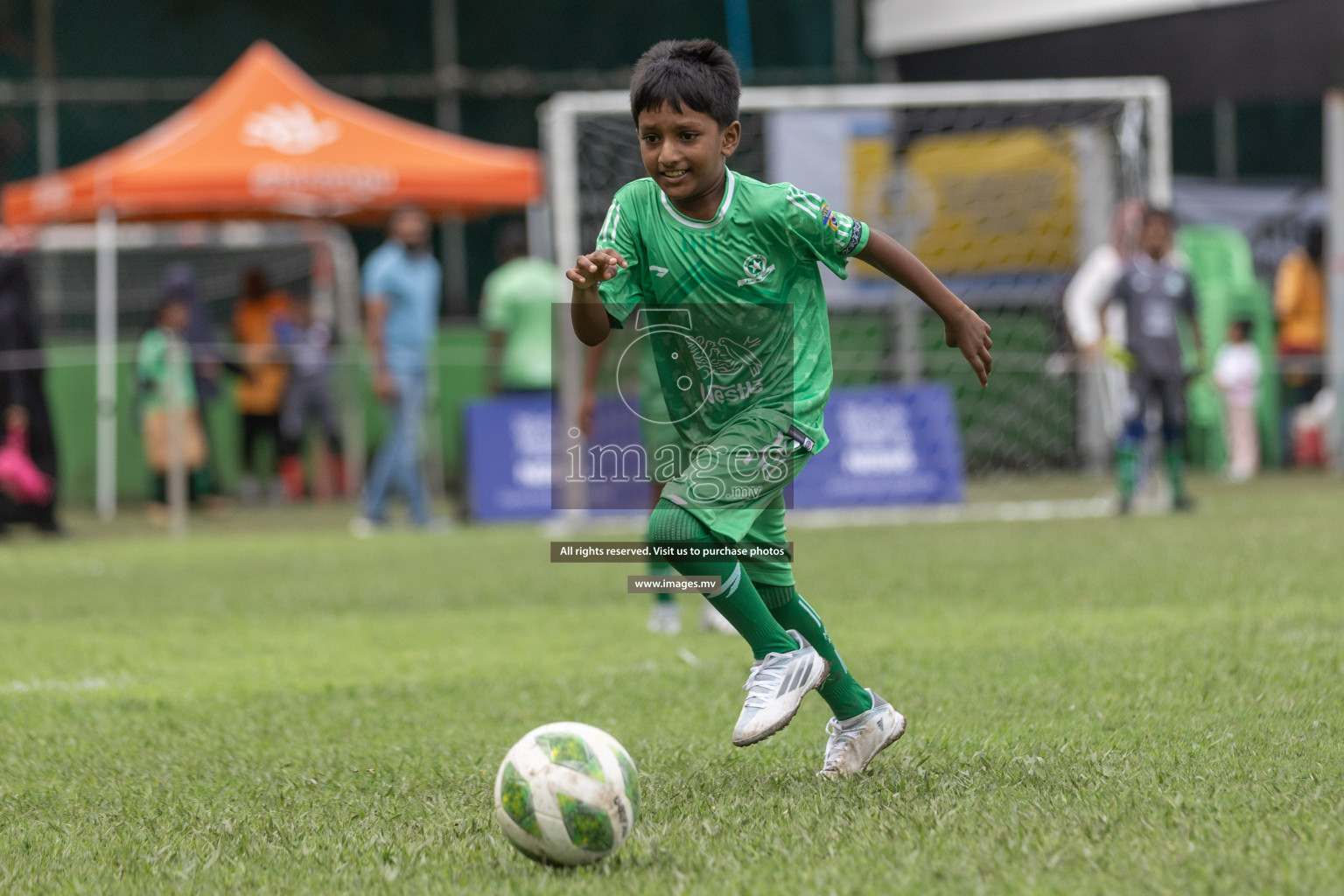 Day 1 of Nestle kids football fiesta, held in Henveyru Football Stadium, Male', Maldives on Wednesday, 11th October 2023 Photos: Shut Abdul Sattar/ Images.mv