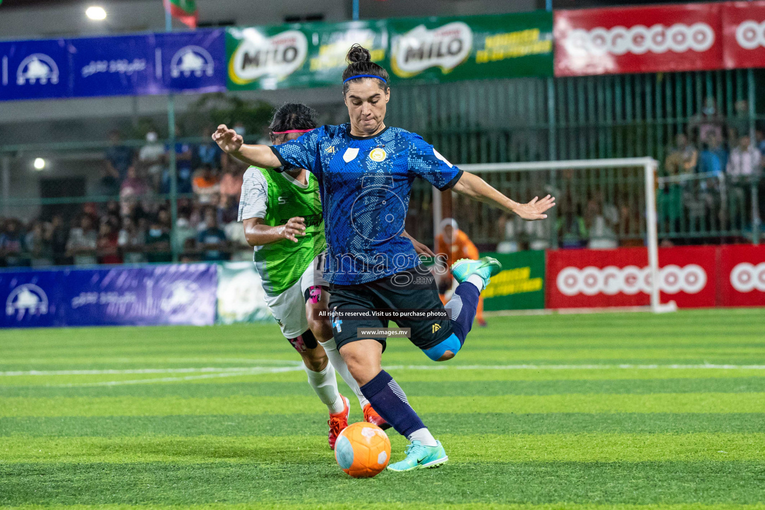 orts Limited vs WAMCO - in the Finals 18/30 Women's Futsal Fiesta 2021 held in Hulhumale, Maldives on 18 December 2021. Photos by Shuu Abdul Sattar