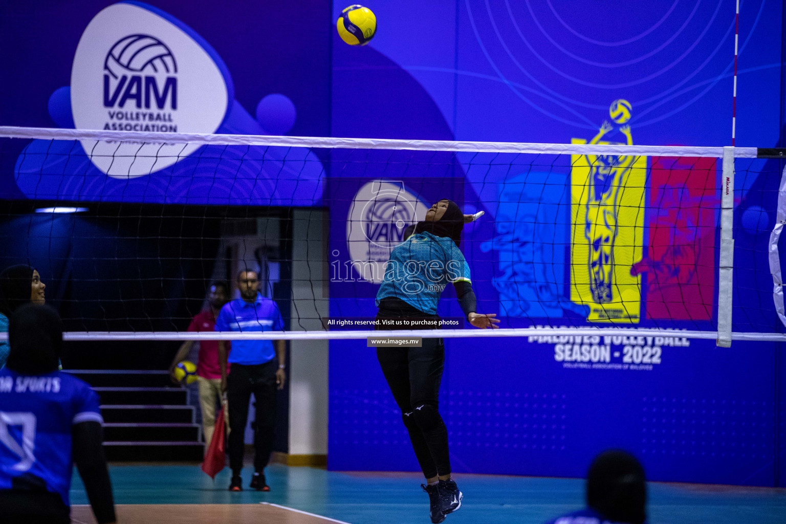 Volleyball Association Cup 2022-Women's Division-Match Day 3 was held in Male', Maldives on Thursday, 26th May 2022 Photos By: Ismail Thoriq / images.mv