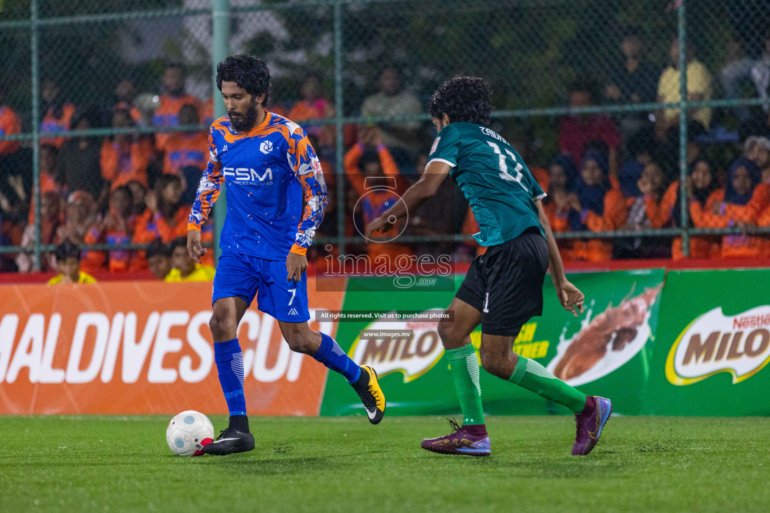 Team FSM vs HARC in Club Maldives Cup 2022 was held in Hulhumale', Maldives on Wednesday, 19th October 2022. Photos: Ismail Thoriq / images.mv