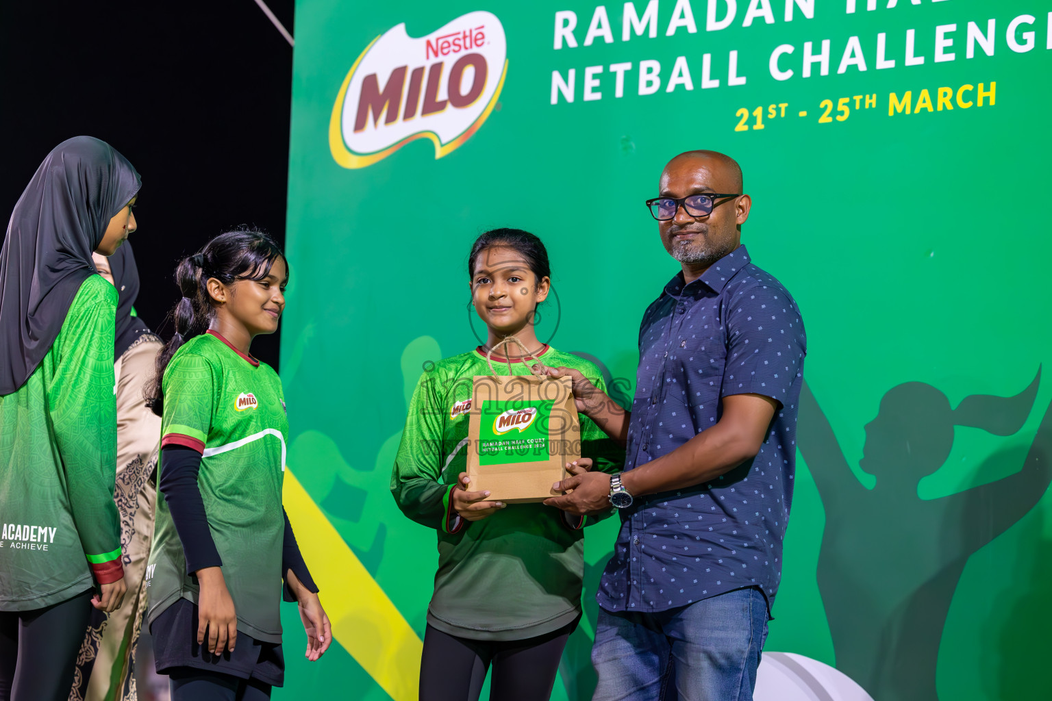 Finals of Milo Ramadan Half Court Netball Challenge on 24th March 2024, held in Central Park, Hulhumale, Male', Maldives
Photos: Ismail Thoriq / imagesmv