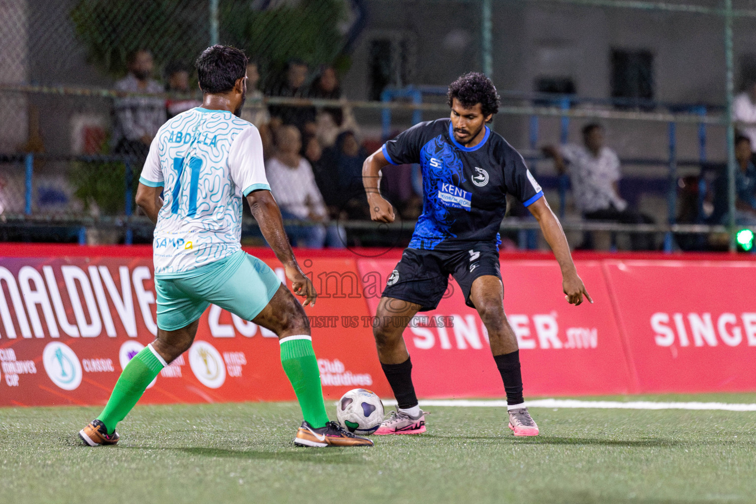 CLUB TRC vs FEHI FAHI CLUB in Club Maldives Classic 2024 held in Rehendi Futsal Ground, Hulhumale', Maldives on Monday, 9th September 2024. 
Photos: Mohamed Mahfooz Moosa / images.mv