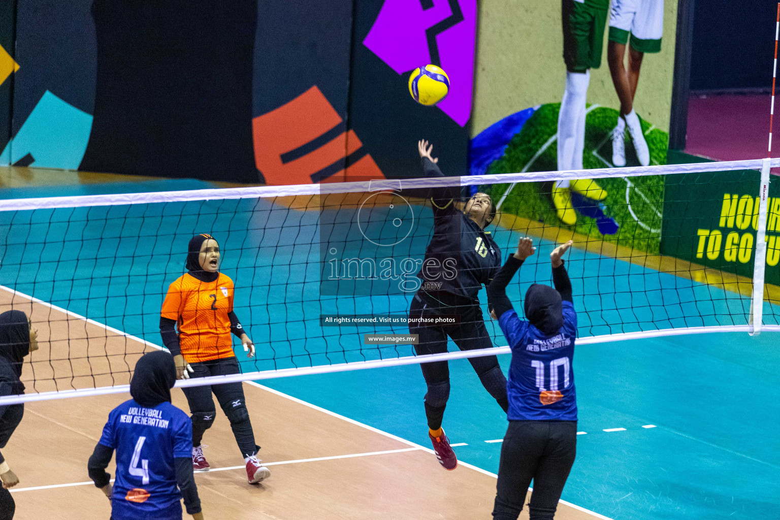 Volleyball Association Cup 2022-Women's Division-Match Day 1 was held in Male', Maldives on Tuesday, 24th May 2022.  Photos By: Ismail Thoriq / images.mv