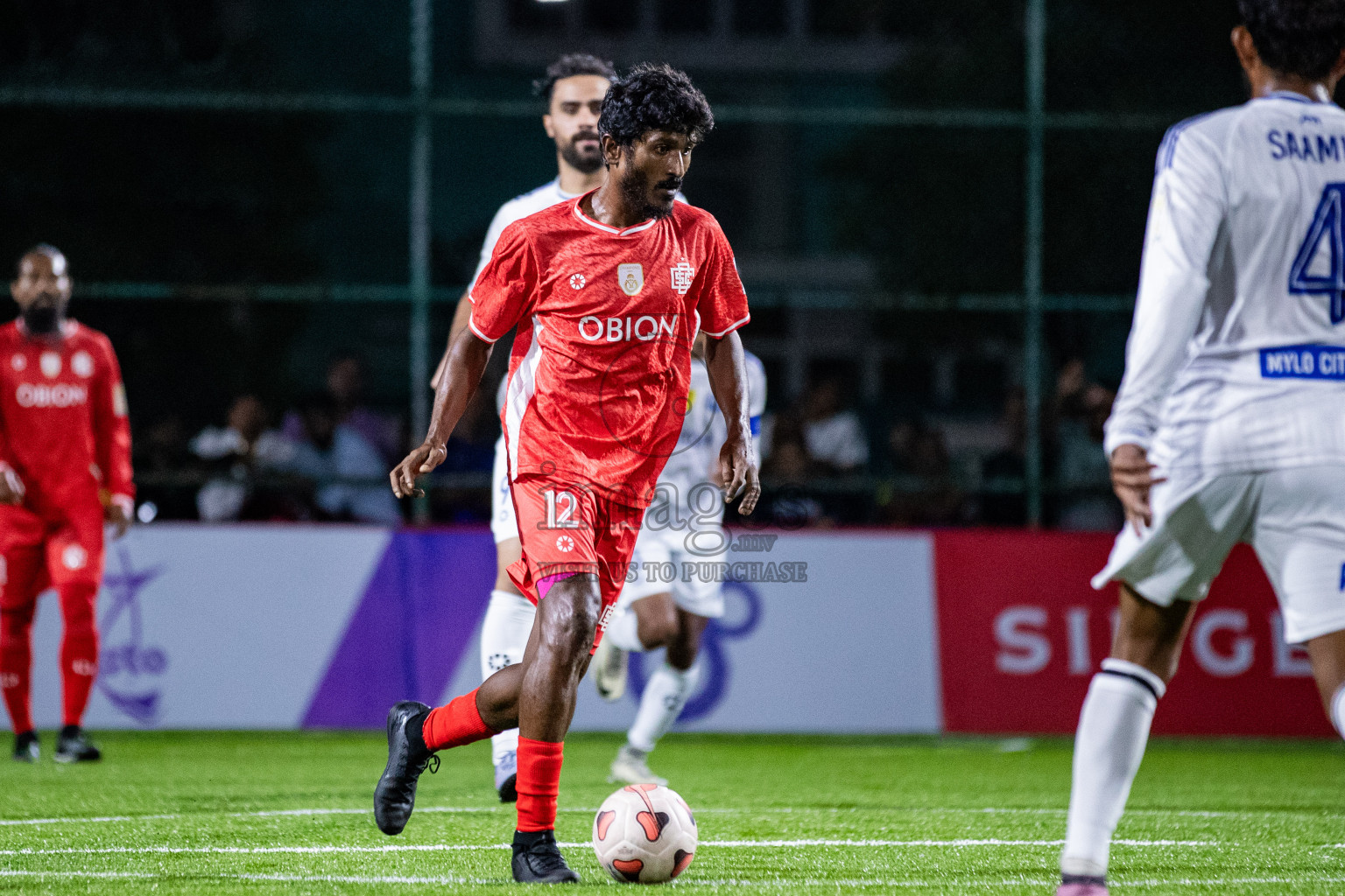 CC SPORTS CLUB vs MYLO CITY SPORTS CLUB in Kings Cup of Club Maldives Cup 2025 held in Rehendi Futsal Ground, Hulhumale', Maldives on Wednesday, 3rd September 2025. Photos: Areef, Yasna / images.mv
