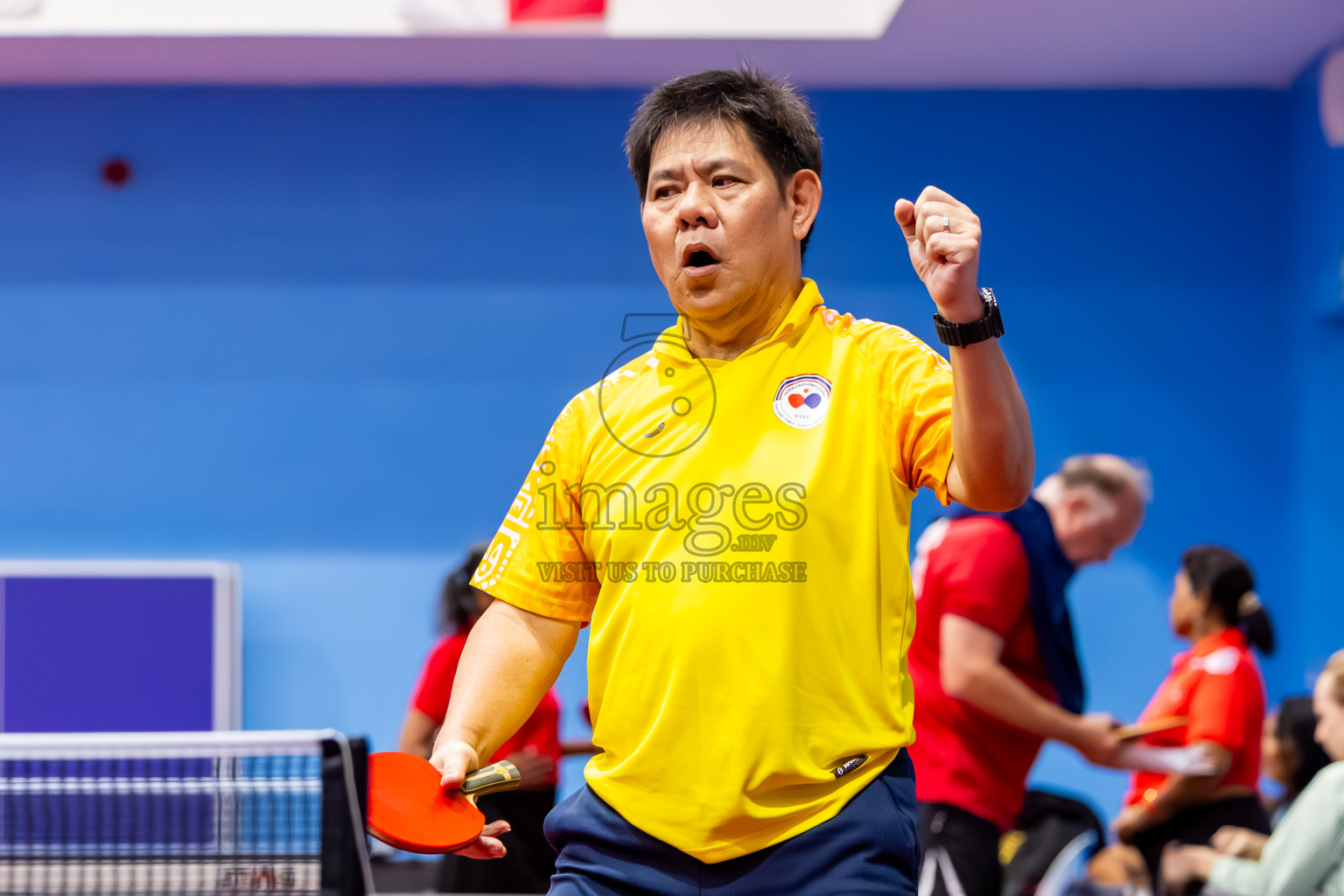 Day 1 of 1st Thoddoo Masters Table Tennis Tournament was held on Thursday, 21st August 2025 in AA Thoddoo, Maldives. Photos: Nausham Waheed / images.mv