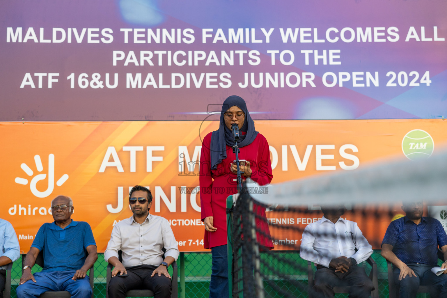 Day 1 of ATF Maldives Junior Open Tennis was held in Male' Tennis Court, Male', Maldives on Monday, 9th December 2024. Photos: Nausham Waheed, Ismail Thoriq / images.mv