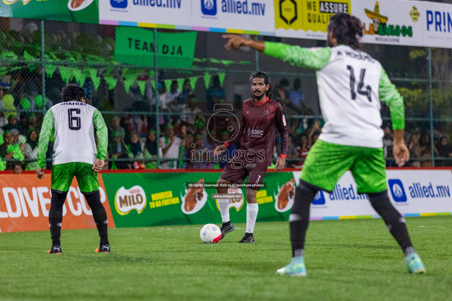 Trade Club vs Team DJA in Club Maldives Cup 2022 was held in Hulhumale', Maldives on Friday, 14th October 2022. Photos: Ismail Thoriq/ images.mv