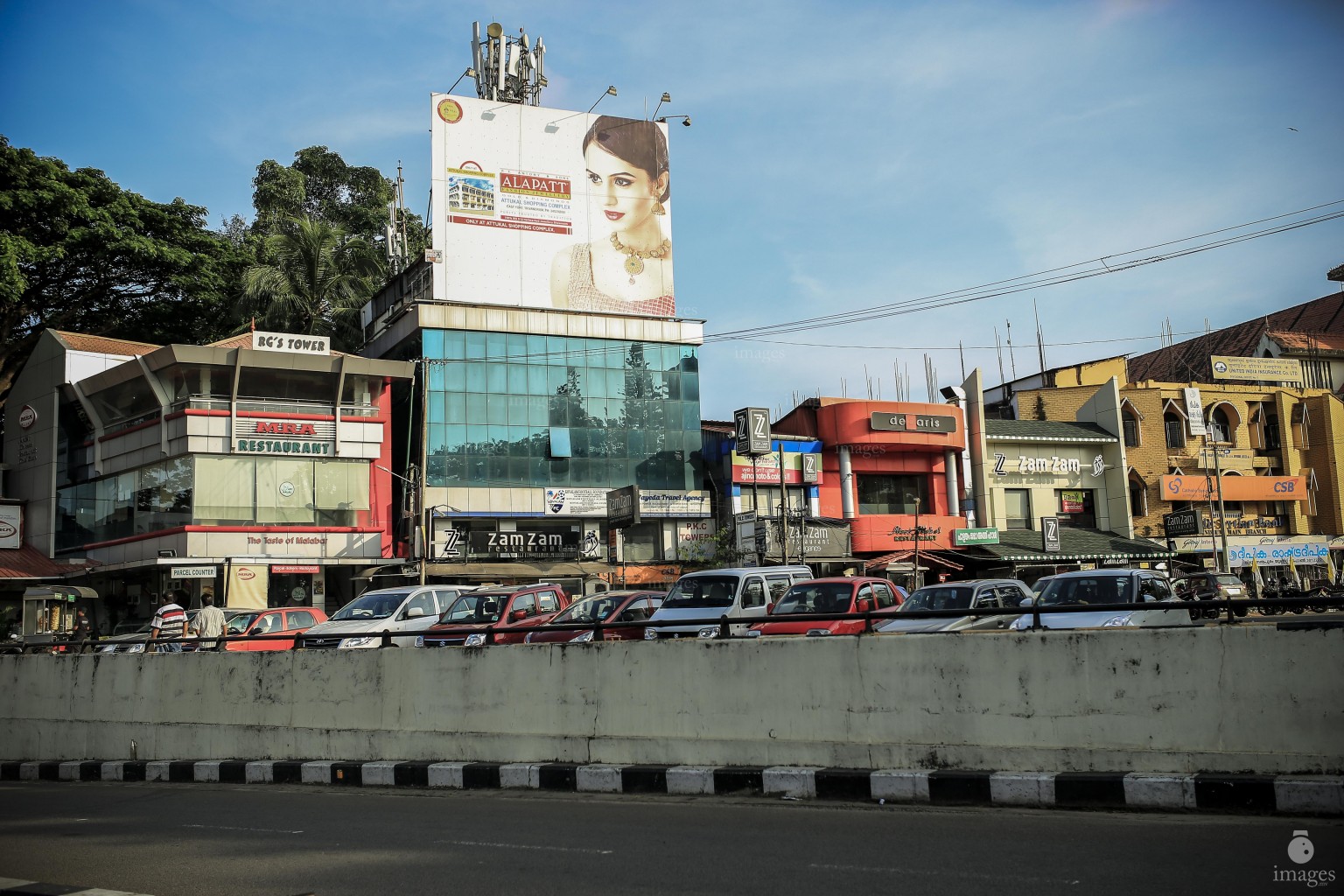 Traffic at its minimal in Thiruvananthapuram, India, Monday, December 21, 2015. (Images.mv Photo: Hussain Sinan)
