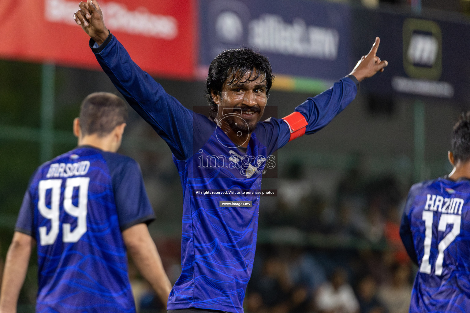 Team Fenaka vs GAS CLUB in Club Maldives Cup 2023 held in Hulhumale, Maldives, on Saturday, 05th August 2023 
Photos: Mohamed Mahfooz Moosa / images.mv