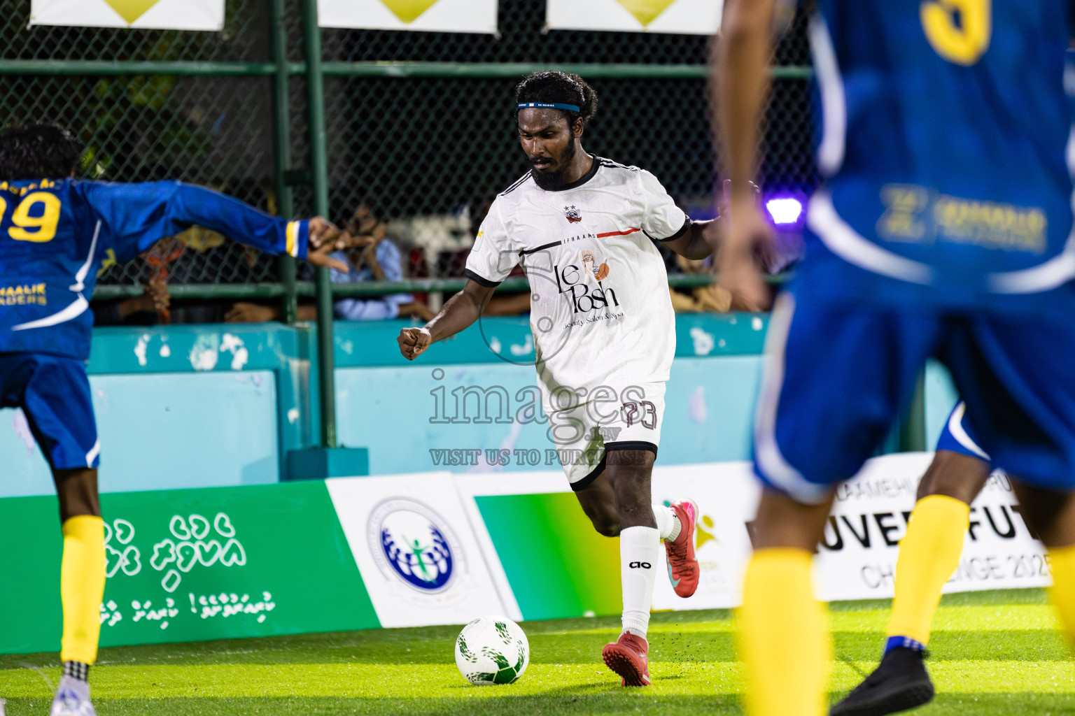 Day 3 of Laamehi Dhiggaru Ekuveri Futsal Challenge 2025 was held on Saturday, 26th July 2025, at Dhiggaru Futsal Ground, Dhiggaru, Maldives Photos: Areef / images.mv