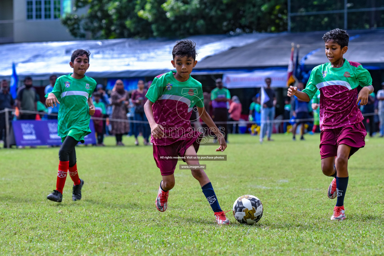 Day 1 of Milo Kids Football Fiesta 2022 was held in Male', Maldives on 19th October 2022. Photos: Nausham Waheed/ images.mv