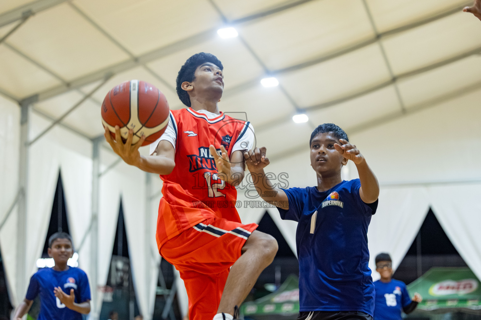 Milo 5 x 5 Junior Challenge 2025 - Basketball tournament held in Basketball Training Center, Male', Maldives on Thursday, 09th October 2025. 
Photo by: Hassan Simah / Images.mv